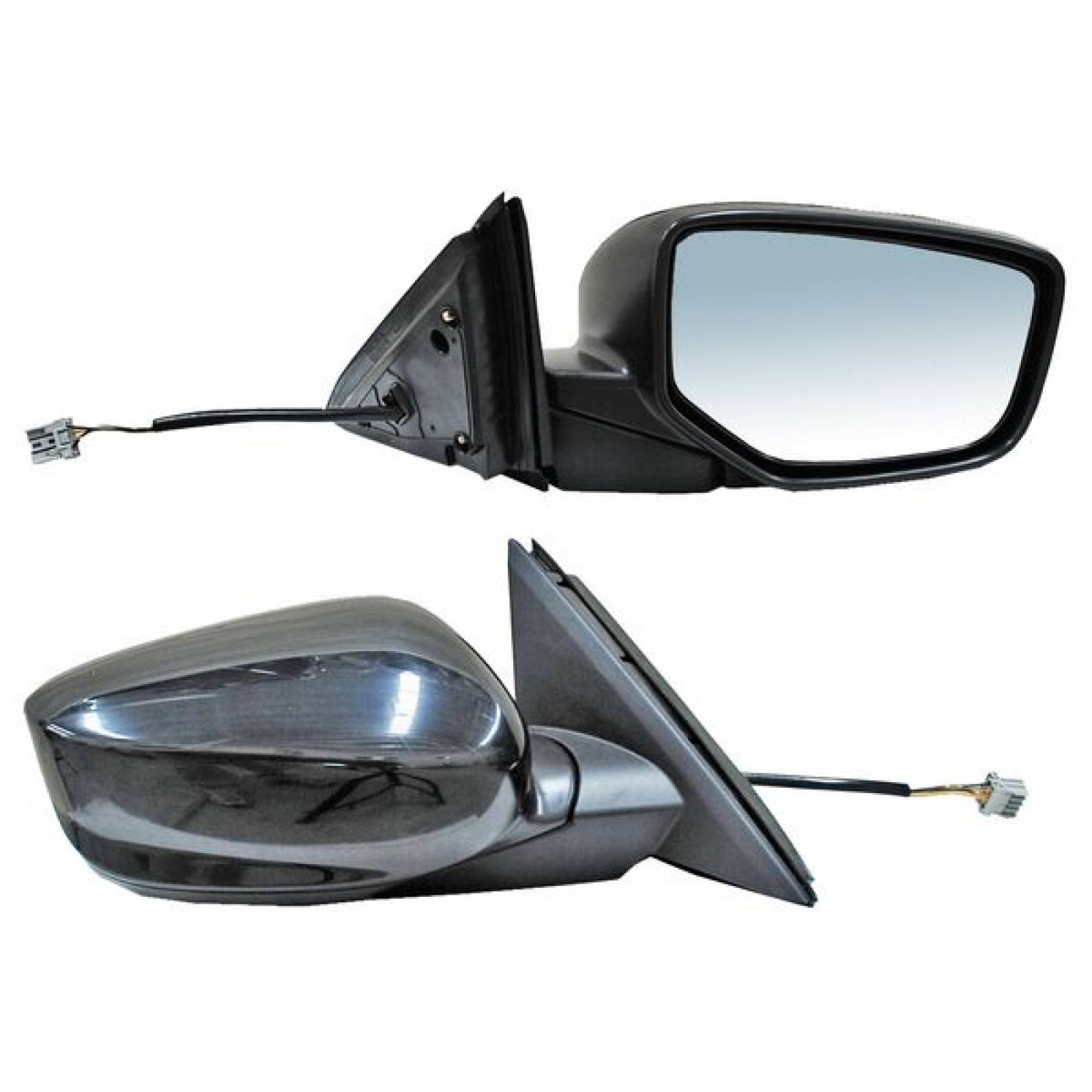 Espejo Honda Accord Crosstour 2010 2011 2012 Electrico Para Pintar Con Desempañante Derecho (Copiloto) Wld