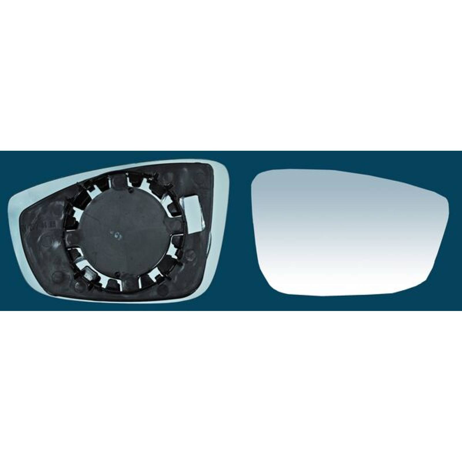Luna Espejo Volkswagen Gol 2009 2010 2011 2012 2013 / Saveiro 2010 2011 2012 2013 Sin Desempañante Derecho (Copiloto) Wld