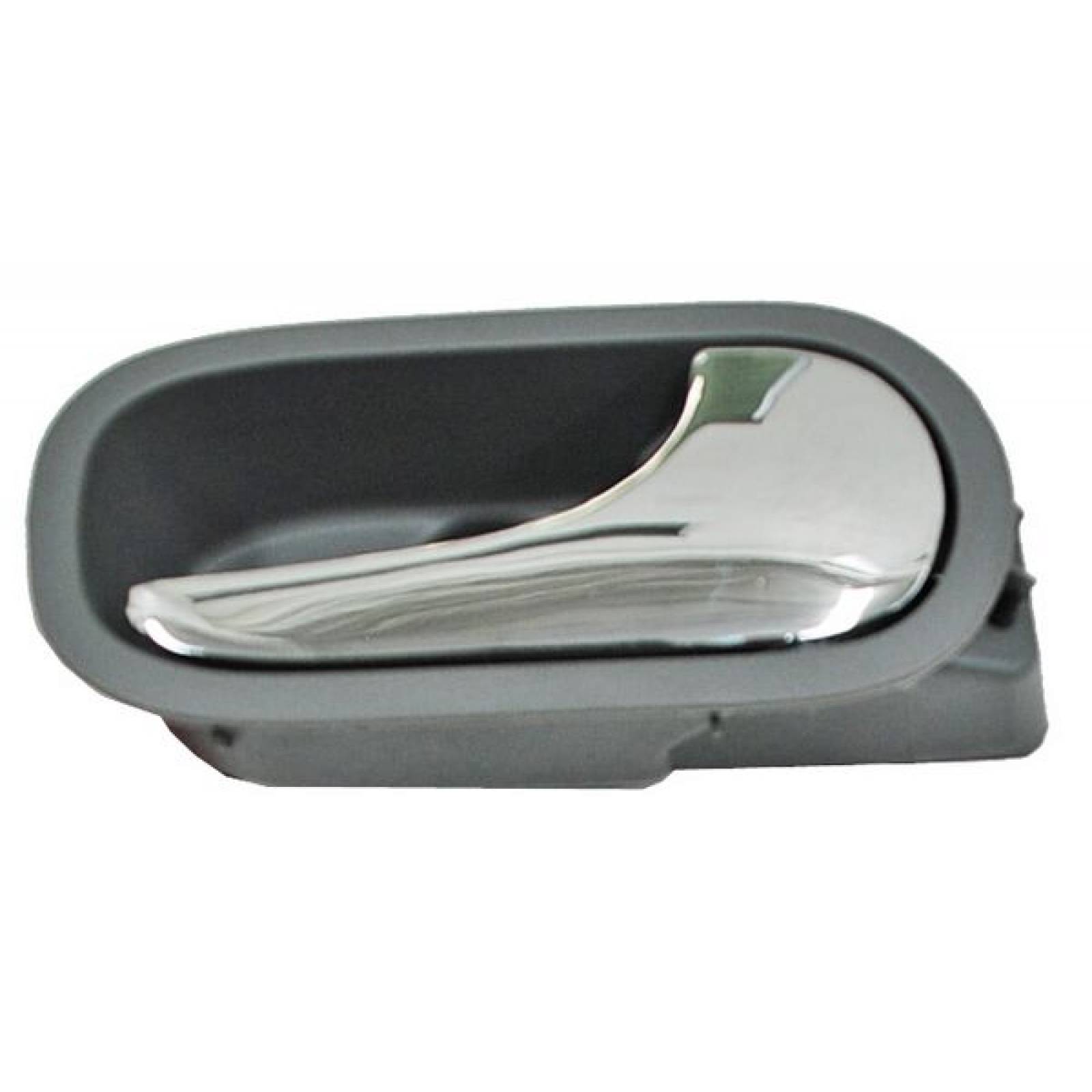 Manija Interior Chevrolet Malibu 2008 2009 2010 2011 2012 Gris/Cromo Trasero Derecho (Copiloto) Wld
