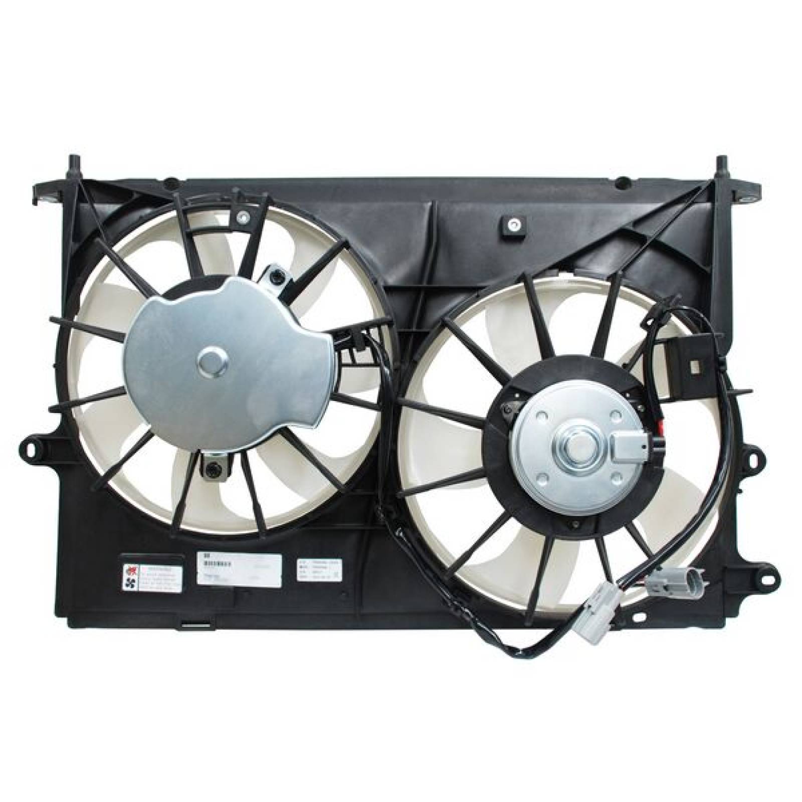 Motoventilador Toyota Corolla/Matrix 2009 2010 2011 2012 2013 L4 / 2.4 Litros Sin Tolva Superior Para Radiador Para Aire Acondicionado Completo Wld