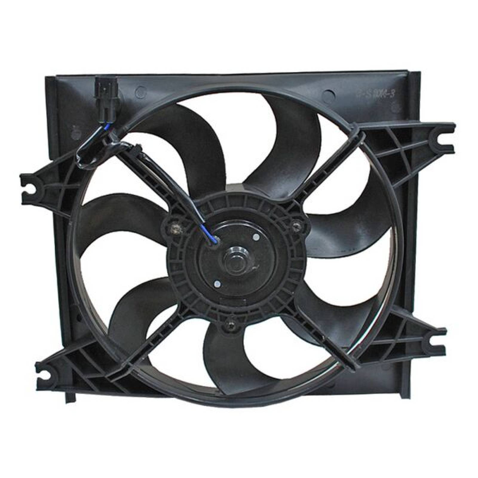 Motoventilador Dodge Verna 2004 2005 2006 L4 / 1.6 Litros Para Aire Acondicionado Completo Wld