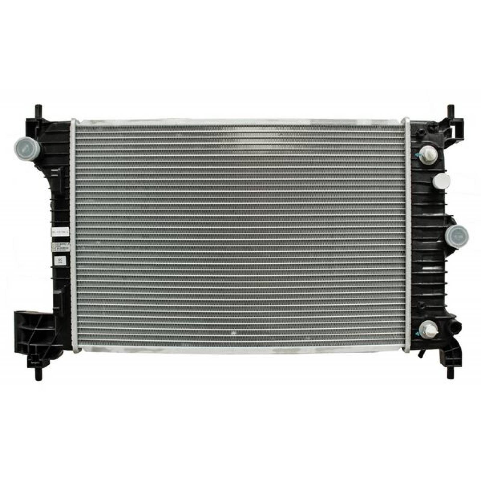 Radiador Plastico Aluminio Chevrolet Sonic 2012 2013 2014 2015 2016 1.6 L/Trax 2013 2014 2015 2016 1.8 L Estandar Wld