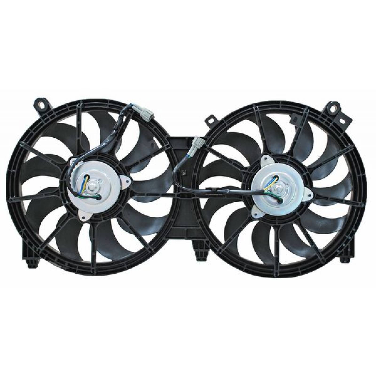 Motoventilador Nissan Maxima 2009 2010 2011 2012 2013 Para Radiador Para Aire Acondicionado Doble Completo Wld