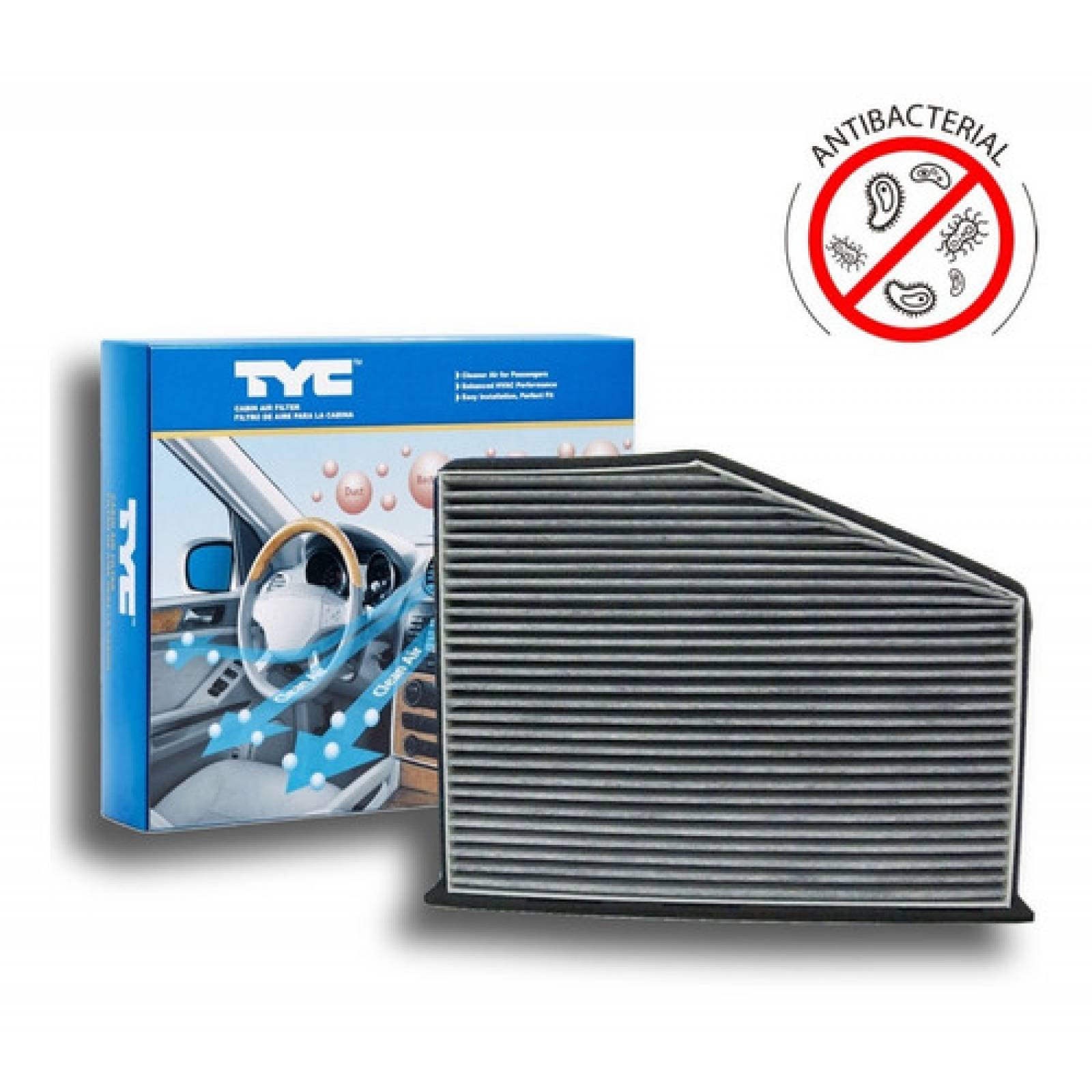 Filtro Aire Cabina Audi Tt 2008 - 2014 Carbon Activado Bsj