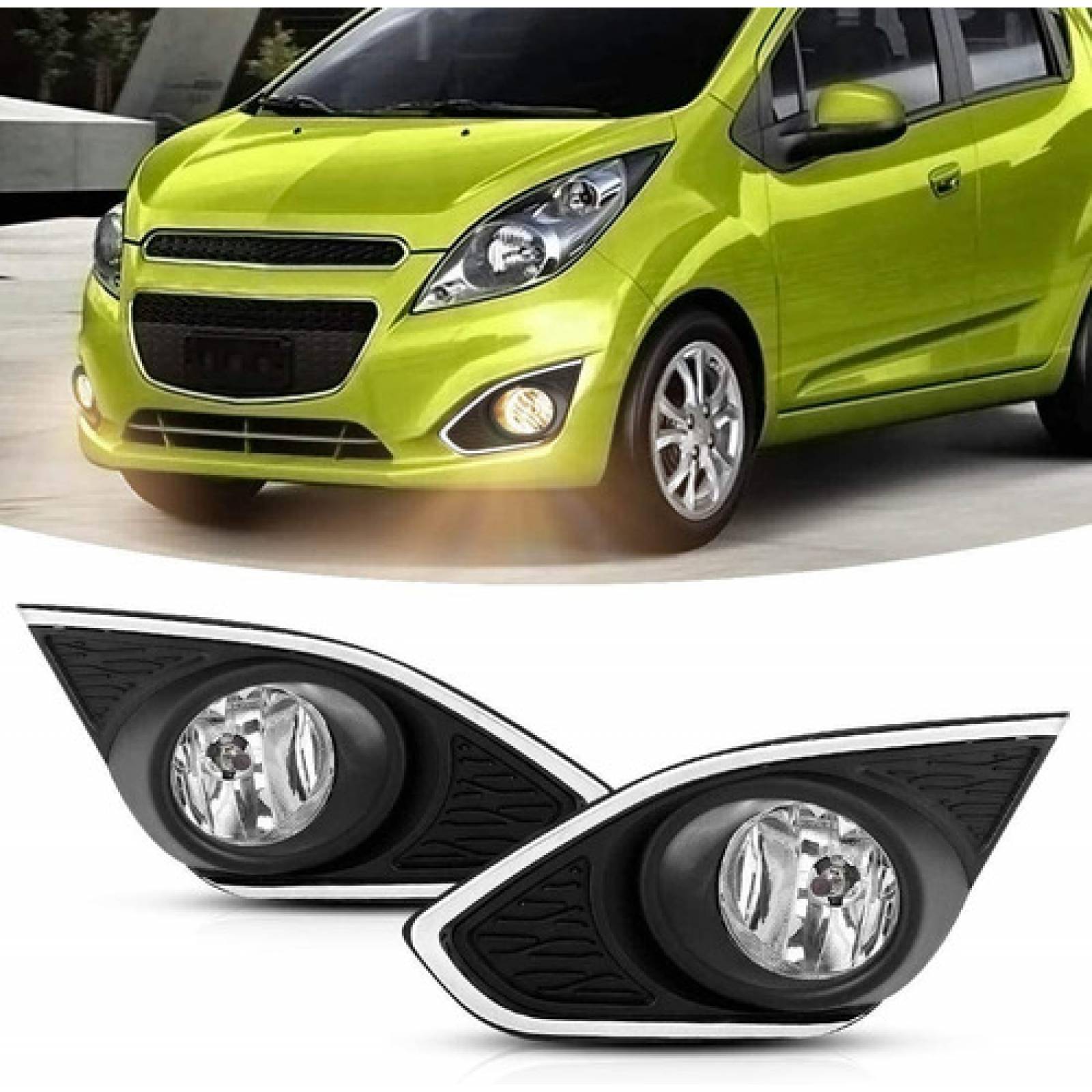 Kit Faros Niebla Chevrolet Spark 2013 - 2017 Clasic