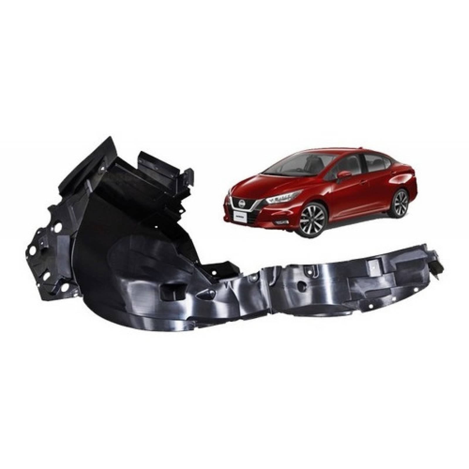 Tolva Salpicadera Nissan Versa 2020 2021 2022 Derecha Bsj