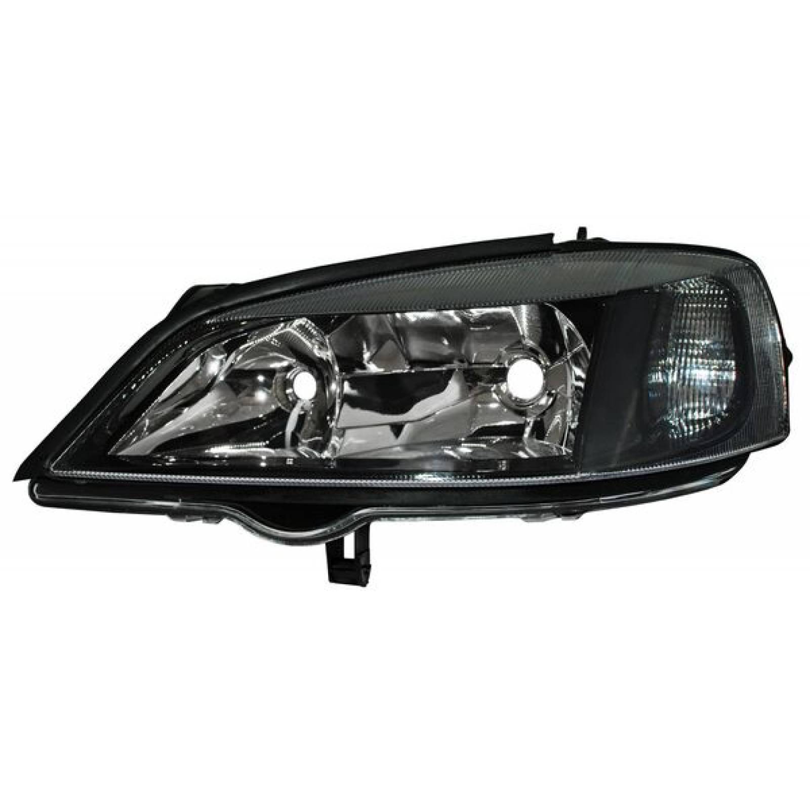 FARO ASTRA 2000-2003 SIN MOTOR NIVELADOR FONDO NEGRO TYC PILOTO