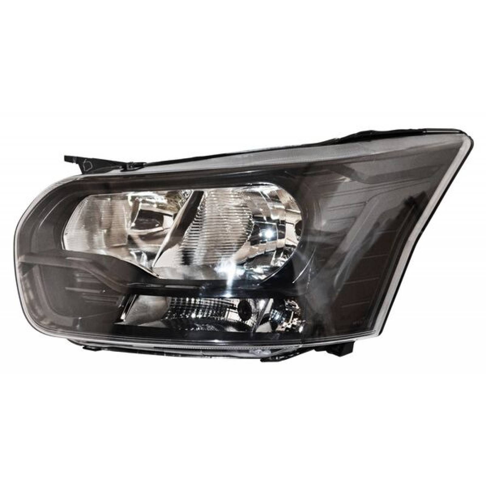 FARO TRANSIT 2014-2020 FONDO NEGRO SIN REFLEJANTE CON MOTOR TYC PILOTO