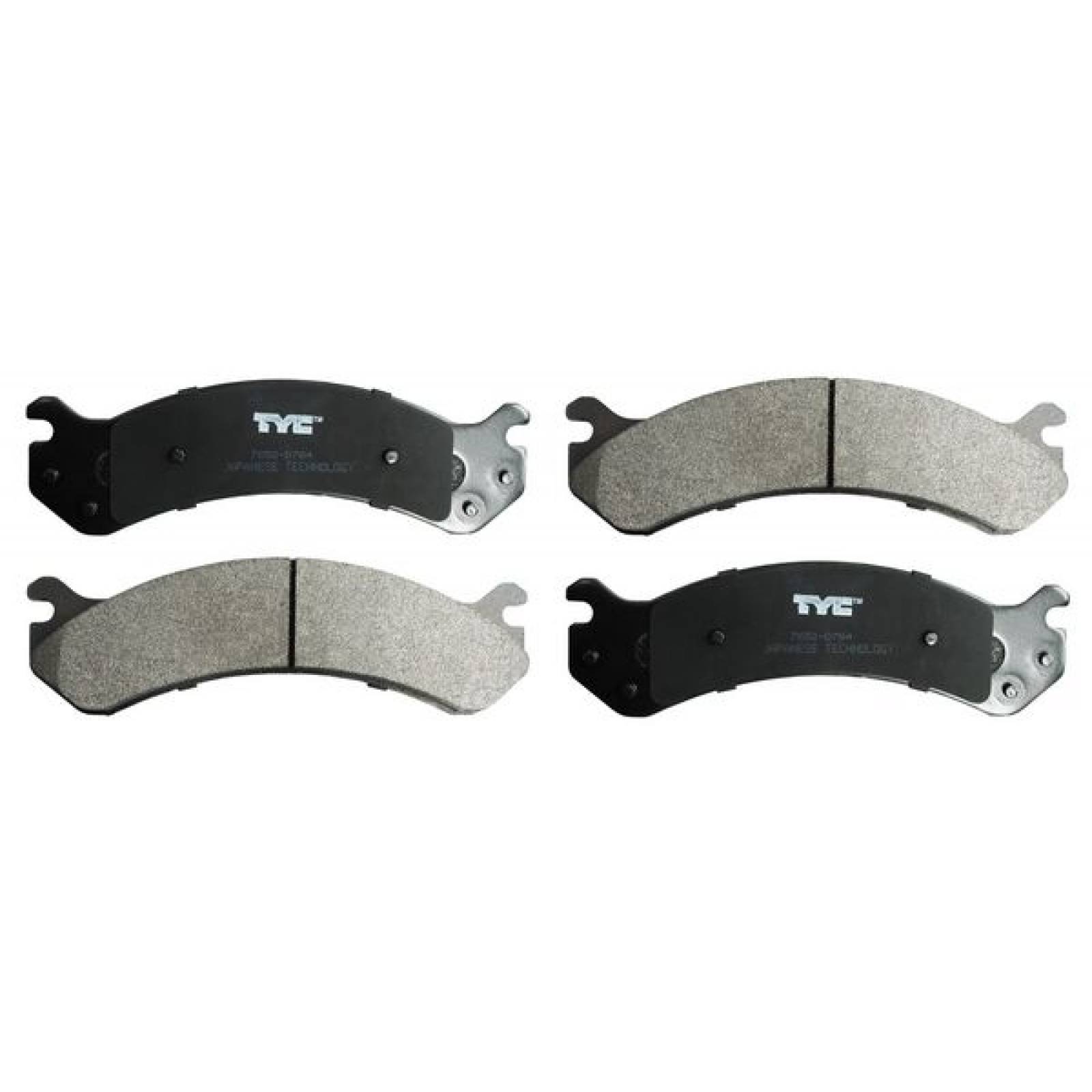 BALATA DELANTERO CHEV PU/SUBURBAN/SILVERADO/AVALANCHE 1999-2007 SEMIMETALICA HEAVY DUTY DENALLI JUEGO