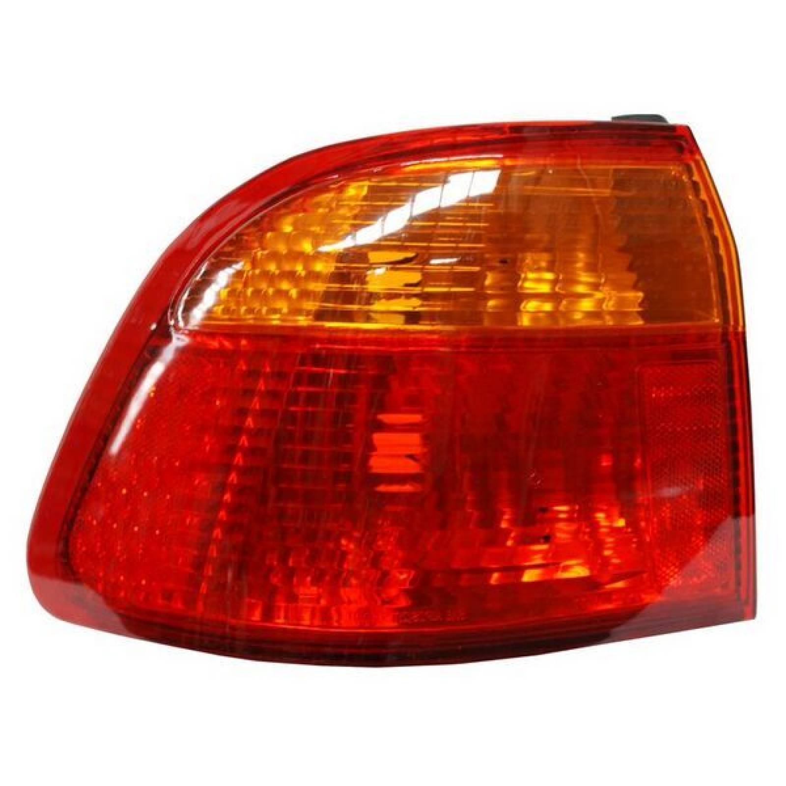 CALAVERA CIVIC 1999-2000 CUATRO PUERTAS ROJO/AMBAR EXTERIOR SIN ARNES TYC PILOTO
