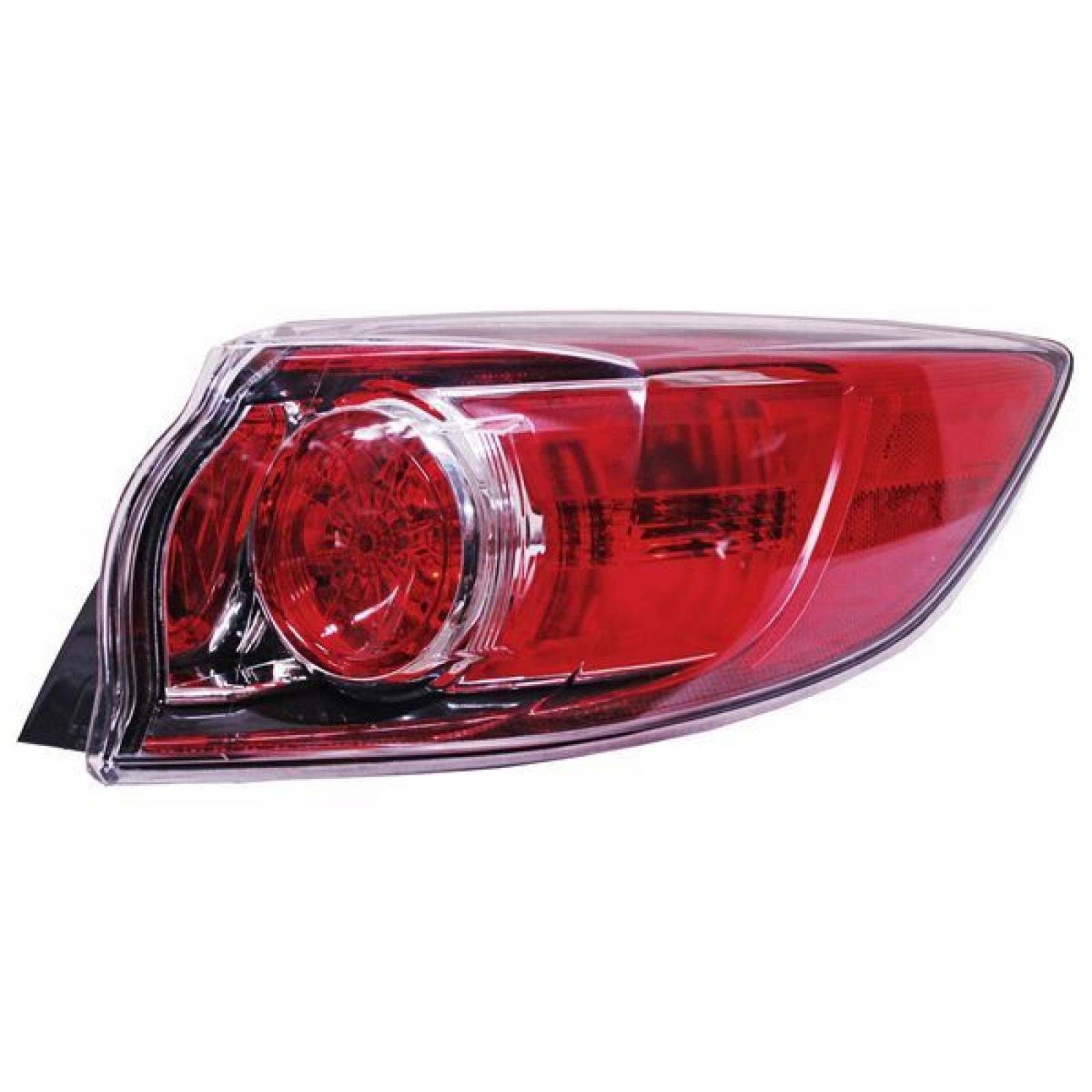 CALAVERA MAZDA 3 2010-2013 5 PUERTAS  EXTERIOR CON FOCOS TYC COPILOTO