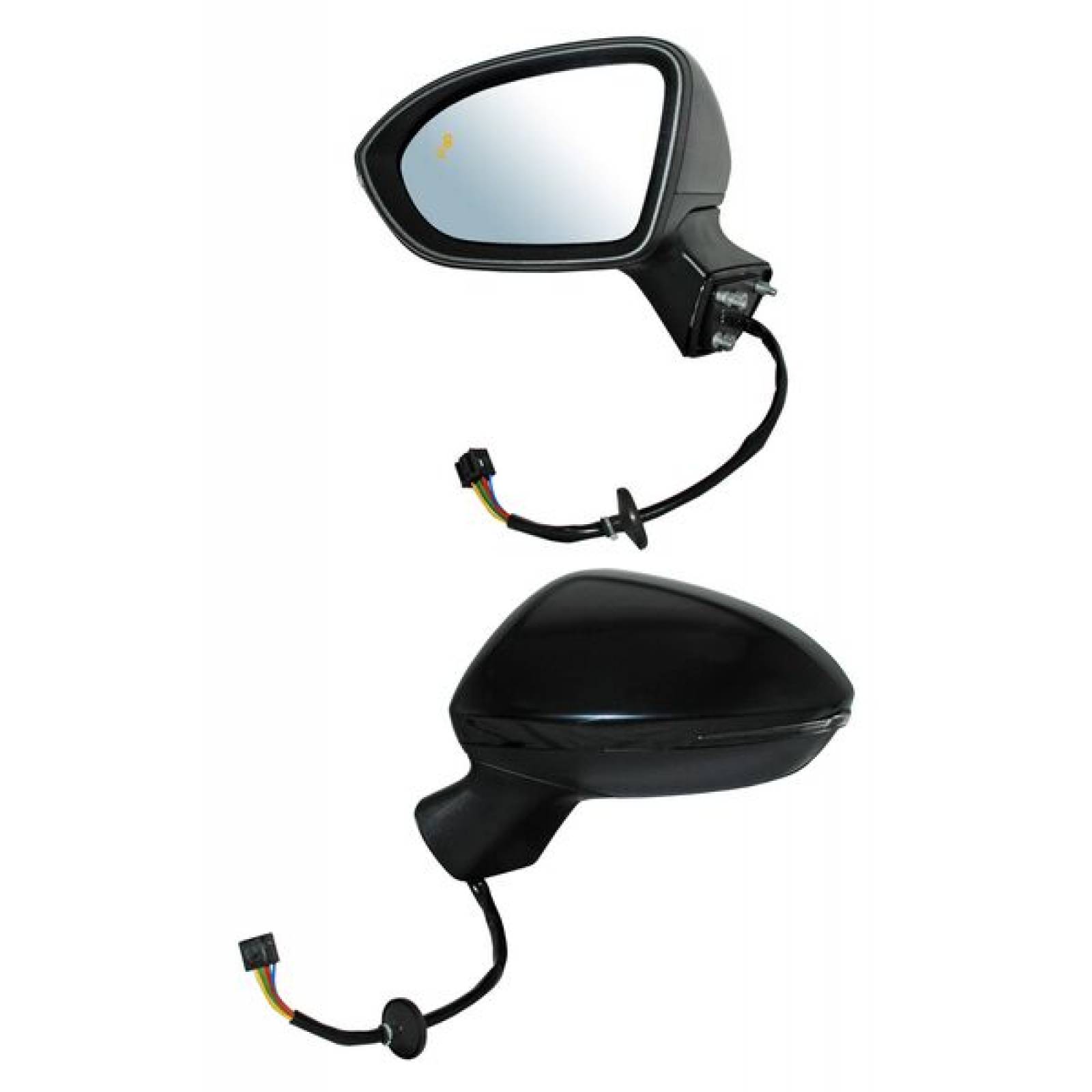 ESPEJO CRUZE 2017-2019 ELECT CON DESEMPAÑANTE CON DIRECCIONAL CON SENSOR PUNTO CIEGO PARA PINTAR L/ LS/ LT/ PREMIER  PILOTO