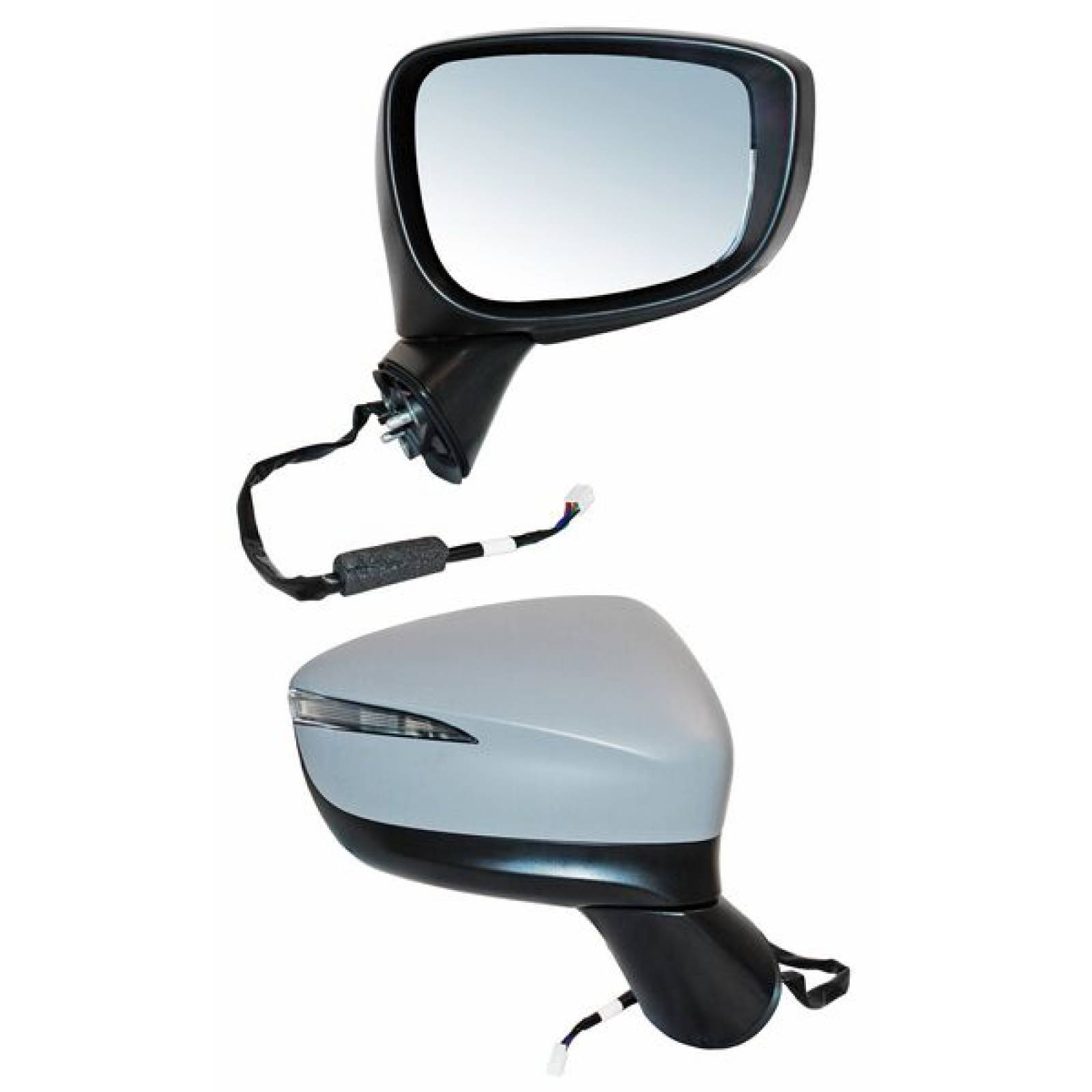 ESPEJO MAZDA CX5 2016-2018 ELECT CON DESEMPAÑANTE CON DIRECCIONAL AUTOABATIBLE PARA PINTAR I SPORT/ I GRAND TOURING/ S GRAND TOURING/ SIGNATURE COPILOTO