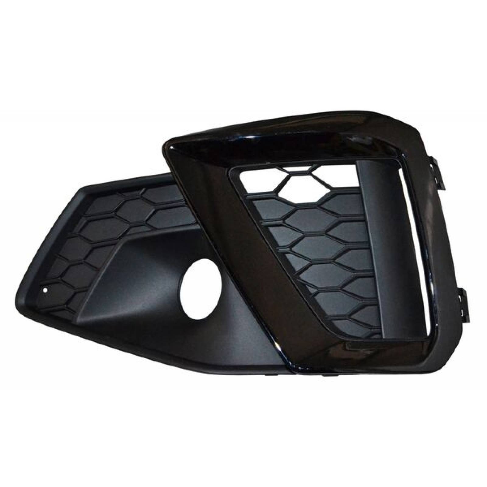 PARRILLA AUDI A4 S LINE 2020-2021 NEGRA PARA FARO NIEBLA   PILOTO