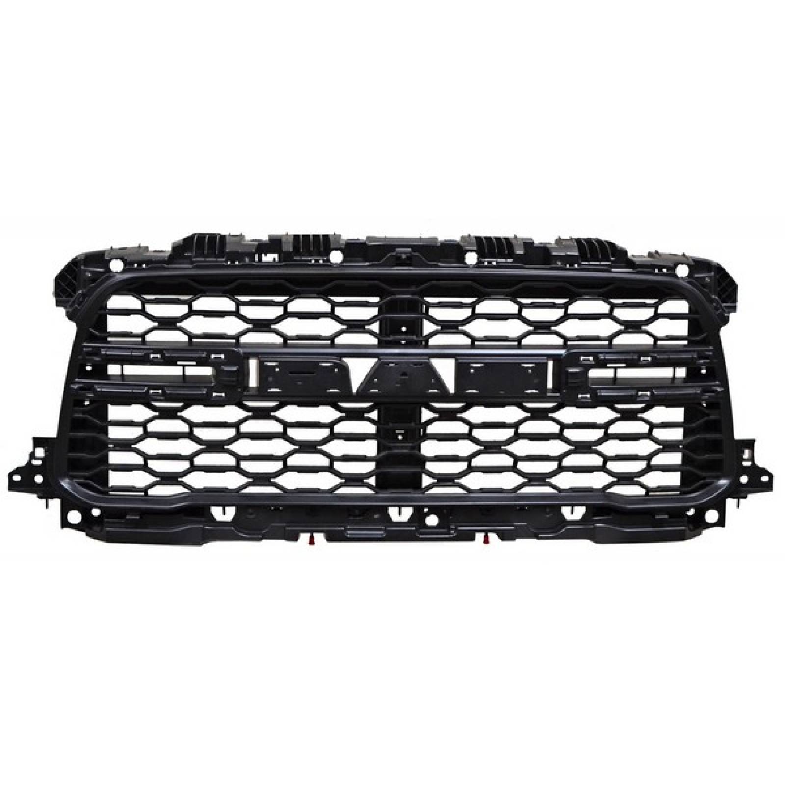 PARRILLA DODGE PU 2019-2021 RAM 2500/3500 NEGRA SIN MOLDURAURAS ROMBOS