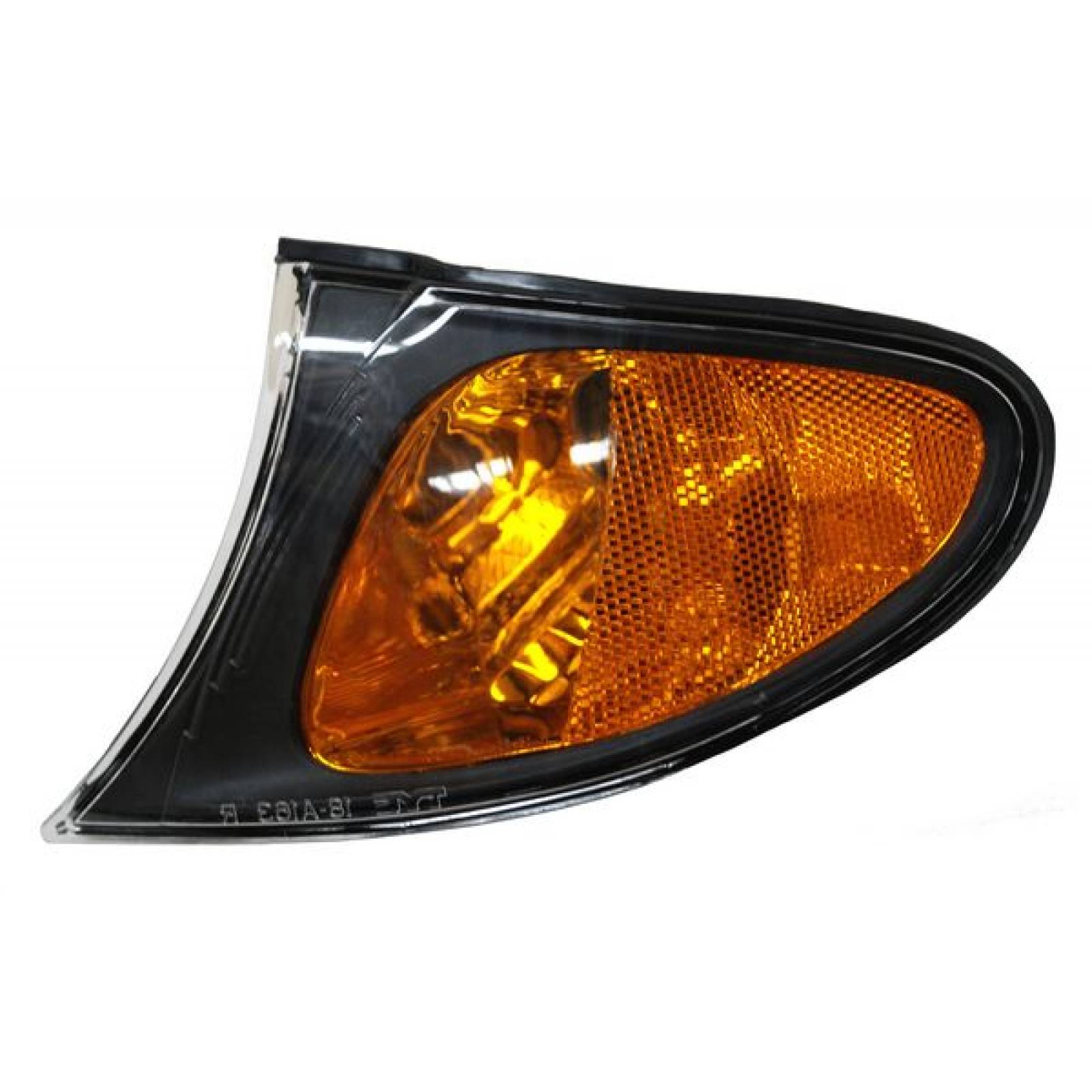 CUARTO PUNTA BMW SERIE 3 2002-2005 AMBAR FILO NEGRO TYC PILOTO