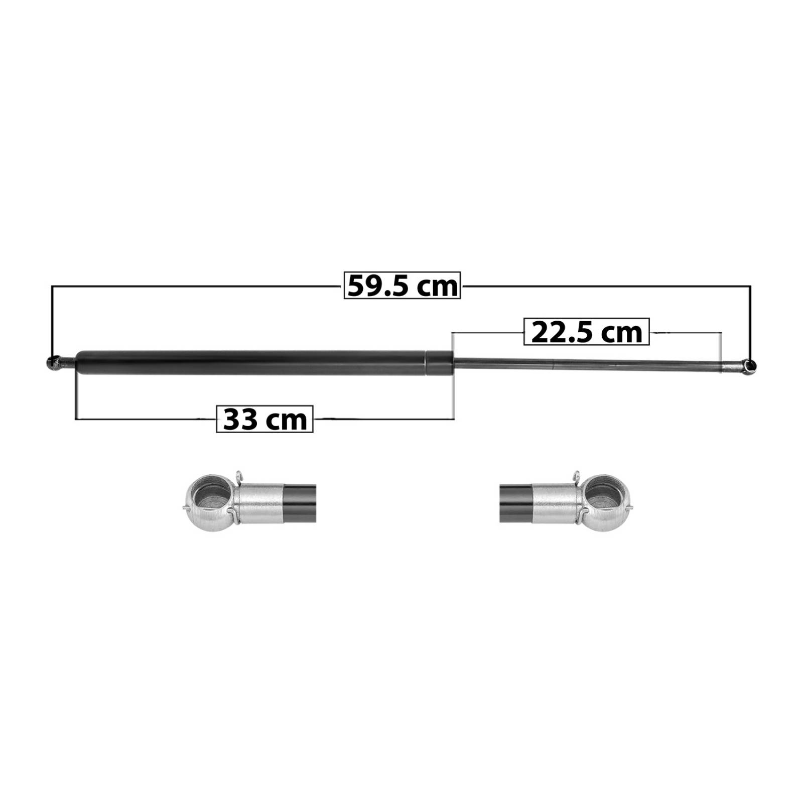 AMORTIGUADOR 5TA PUERTA TSUBAME 1994 - 2004 IZQUIERDA