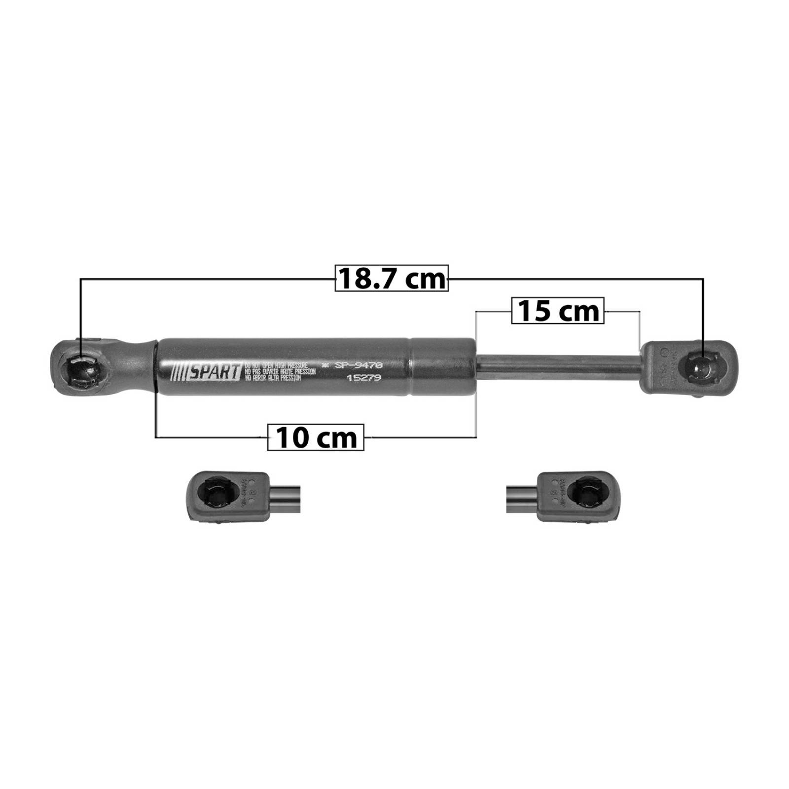 AMORTIGUADOR CAJUELA CHRYSLER 300C 2011 - 2017  IZQUIERDA