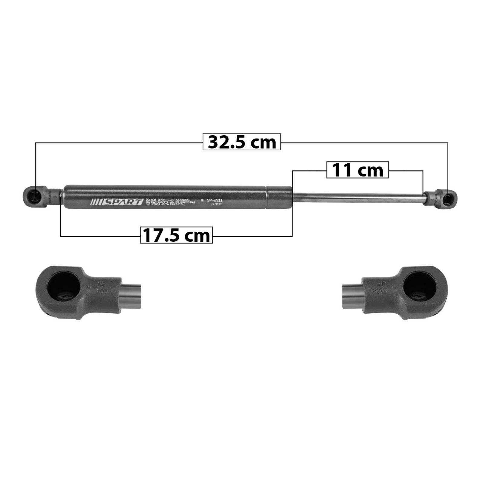 AMORTIGUADOR CAJUELA VOLVO S40 2004 - 2011