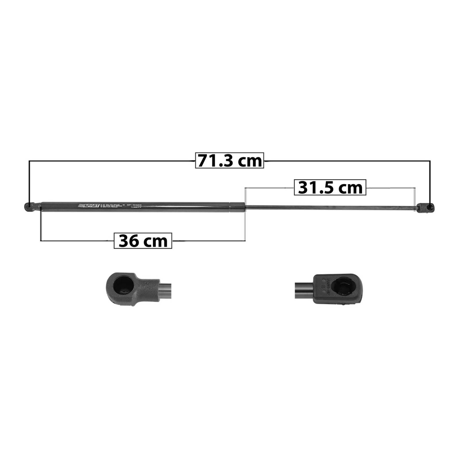 AMORTIGUADOR COFRE BMW SERIE 7 2001 - 2005  IZQUIERDA