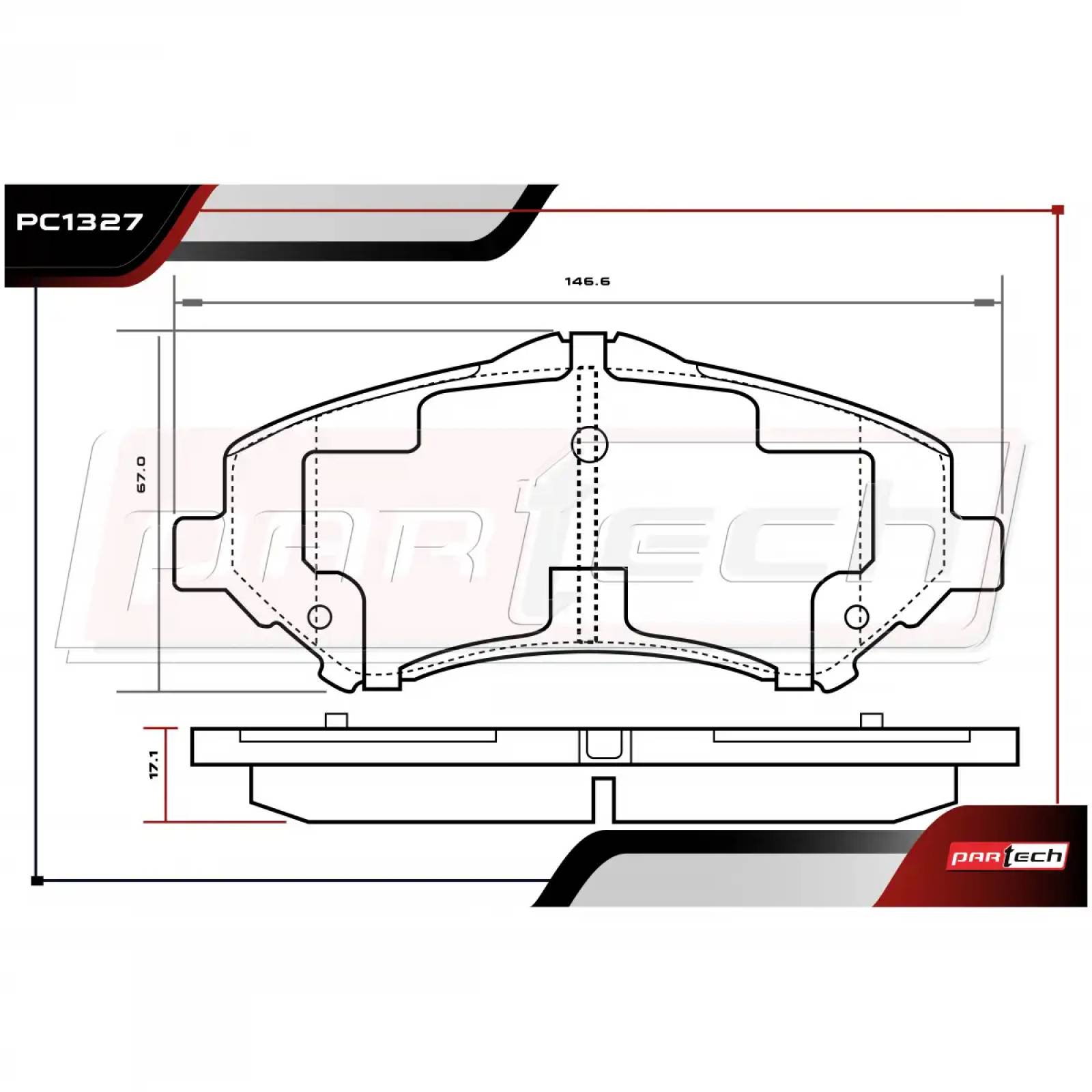 Pastillas de Frenos RAM C V 2013   2014 V6 3.6L