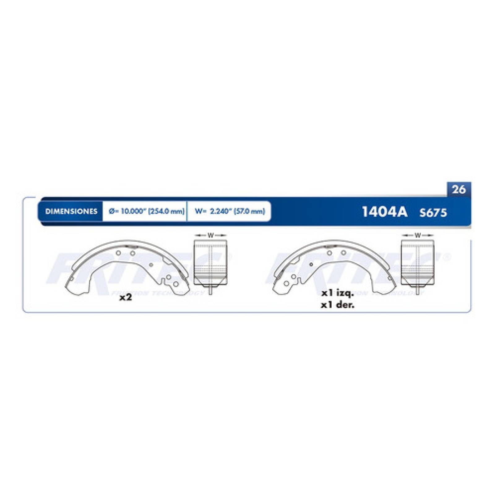 Balatas Delanteras A6 Fritec 2016-2017 2.0l Audi