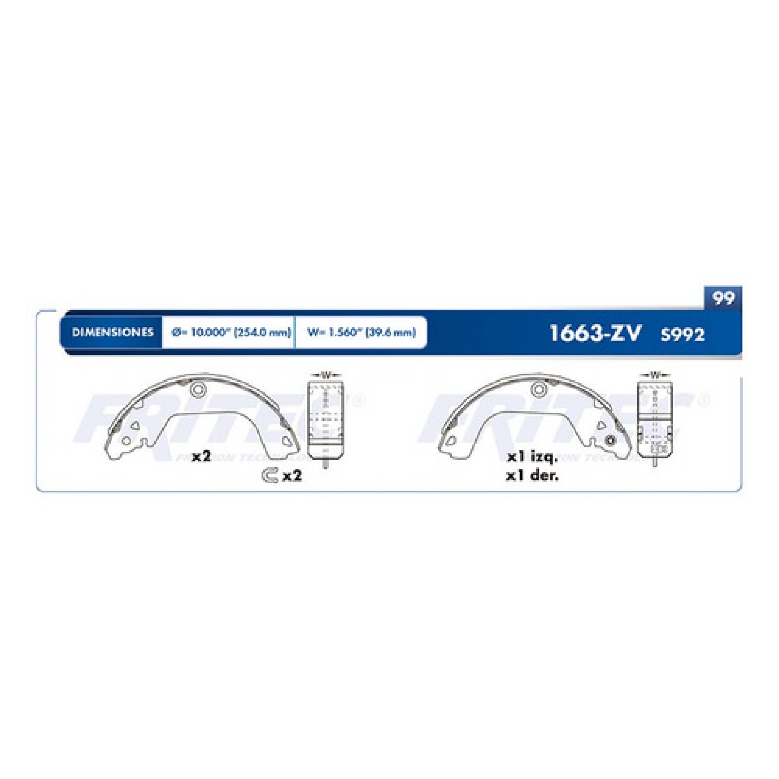 Balatas Delanteras B2600 1991 2.6l Fritec Mazda