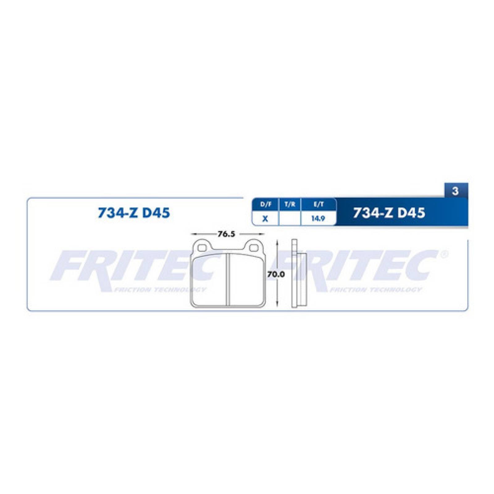 Balatas Delanteras 120i Fritec 2008-2011 2.0l Bmw