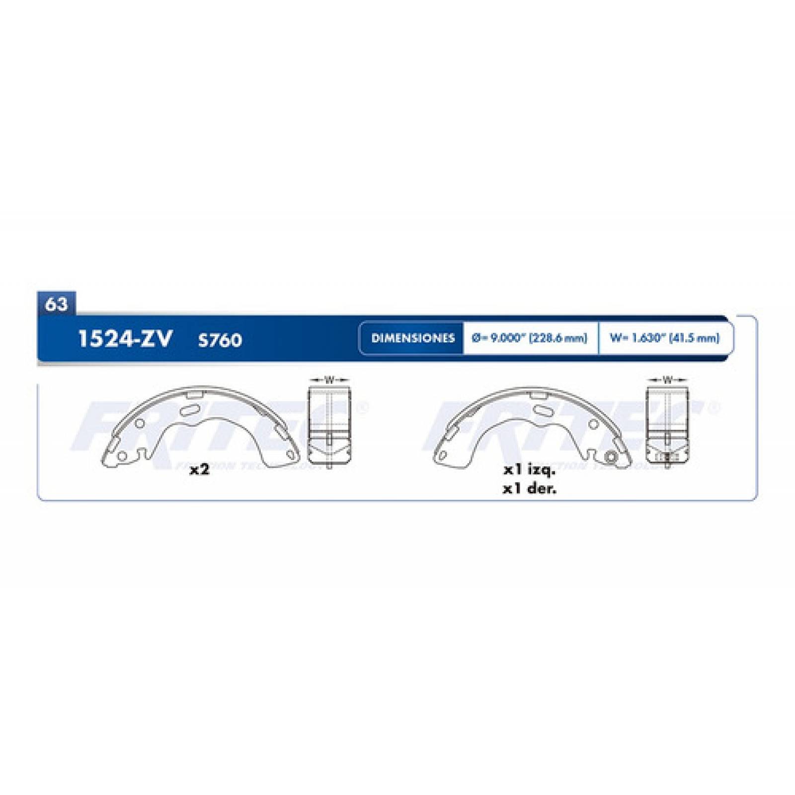 Balatas Delanteras C/v 2015 3.6l Fritec Ram