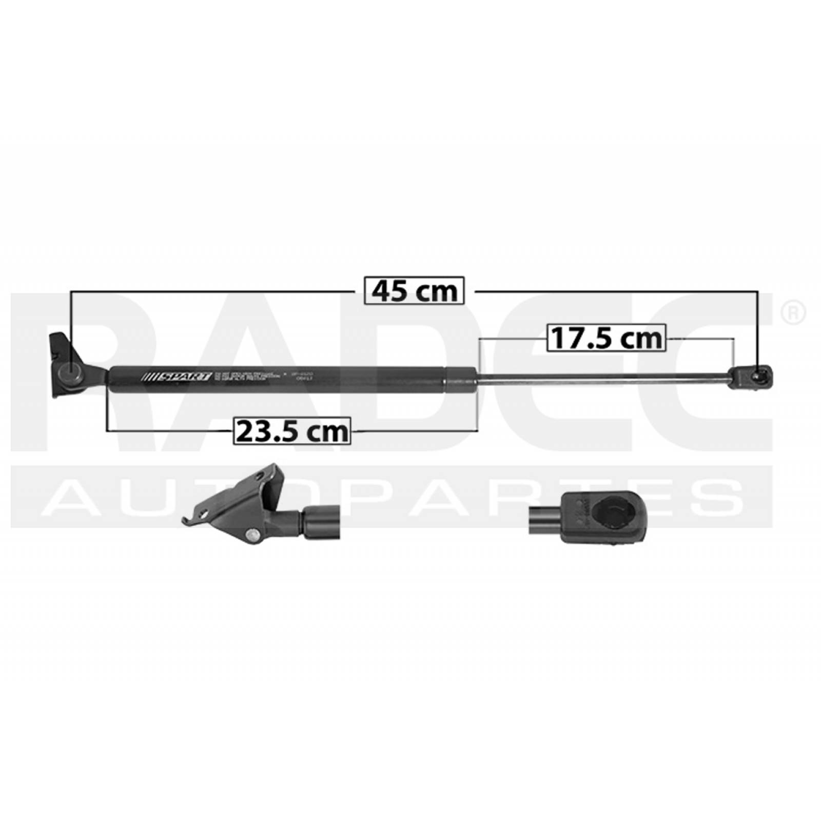 Amortiguador 5ta Pta Dodge Atos 2000 - 2012 Izq