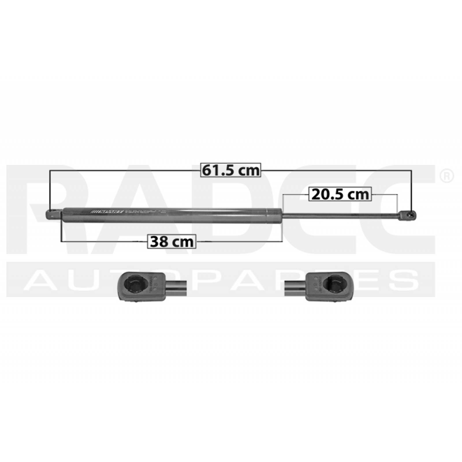 Amortiguador 5ta Puerta Ford Aerostar 1986 -1997 Der=izq