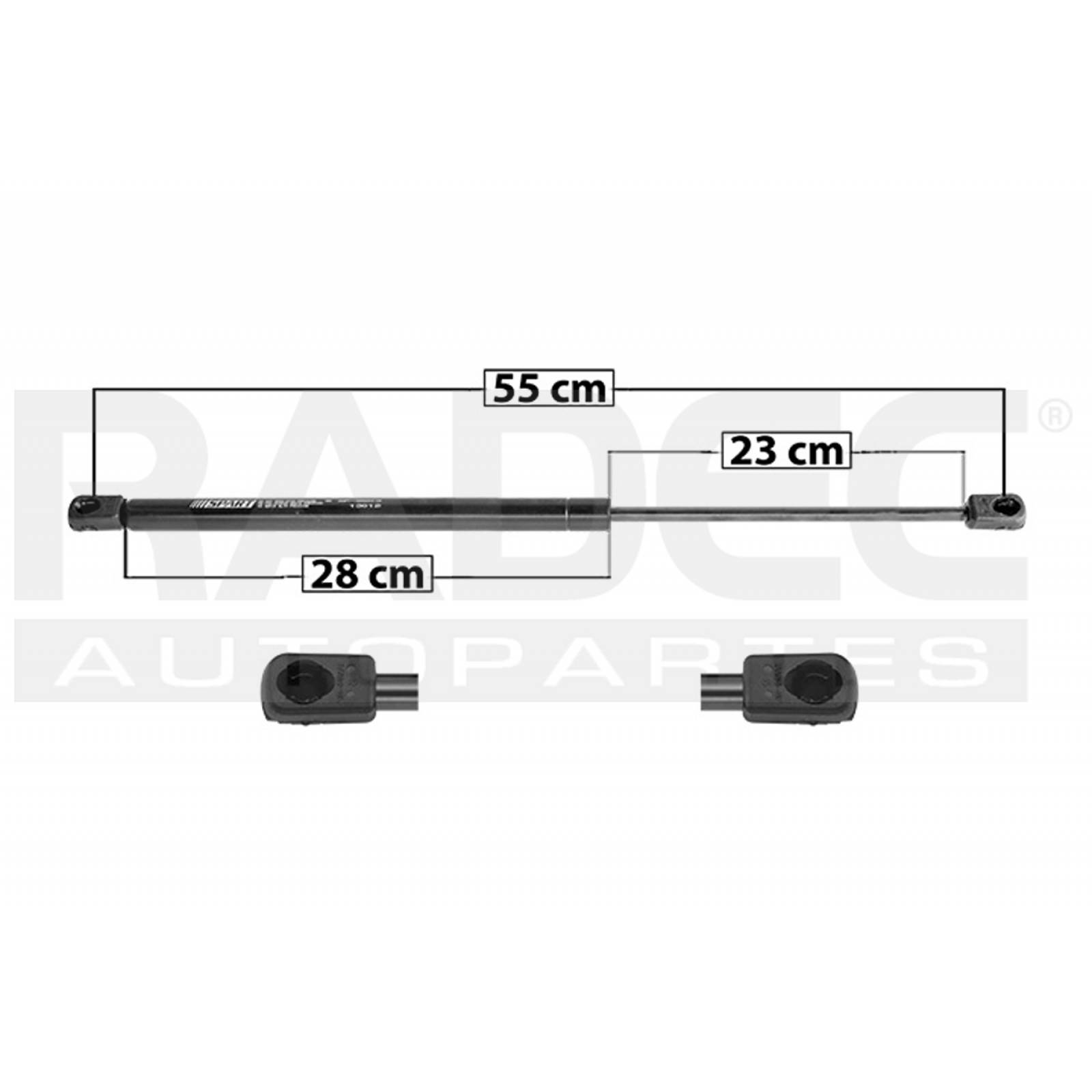 AMORTIGUADOR CAJUELA FORD ESCORT 1997 - 2000 DER / IZQ