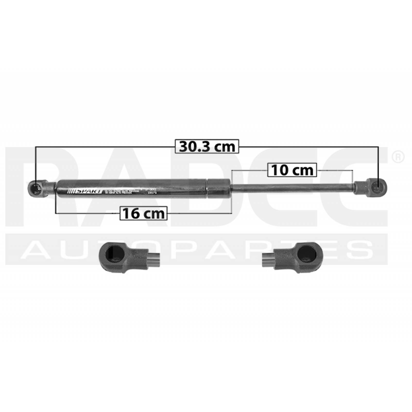 Amortiguador Cajuela Ford Mondeo 2001 - 2007 Der=izq