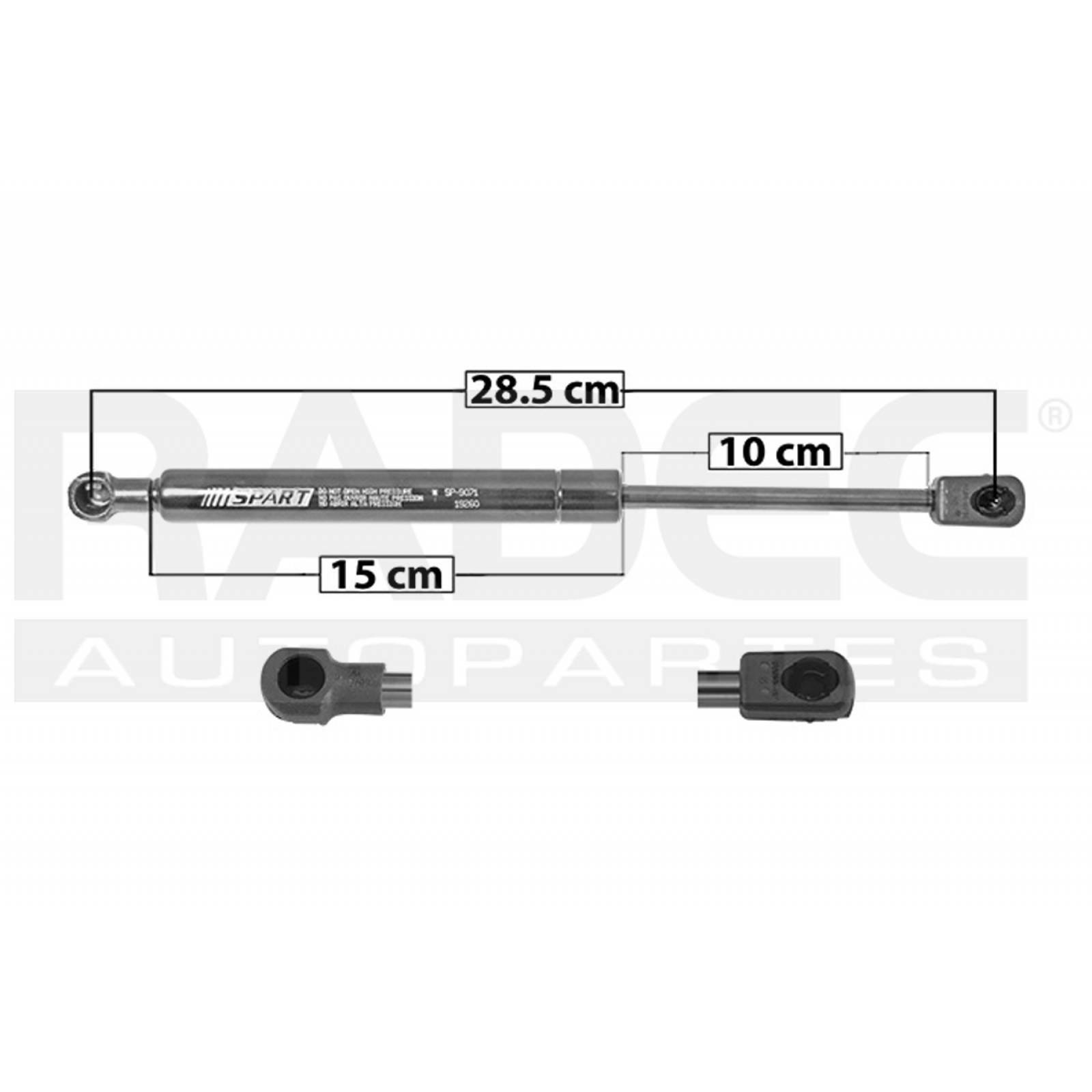 AMORTIGUADOR COFRE BMW X3 2004 - 2010 DER / IZQ ALTA CALIDAD