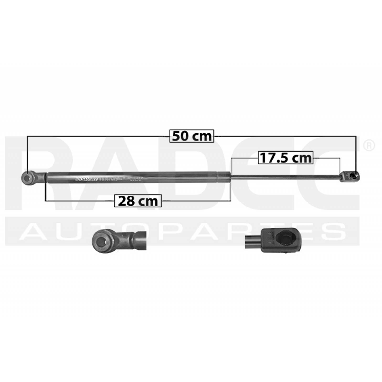 AMORTIGUADOR COFRE FORD TAURUS 1986 - 1995 DER / IZQ CALIDAD