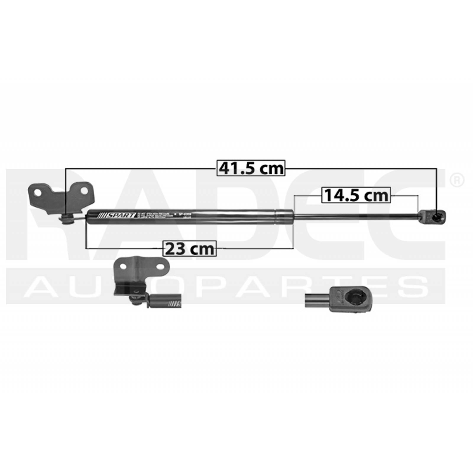 Amortiguador Cofre Honda Accord 2003 - 2007 Der=izq