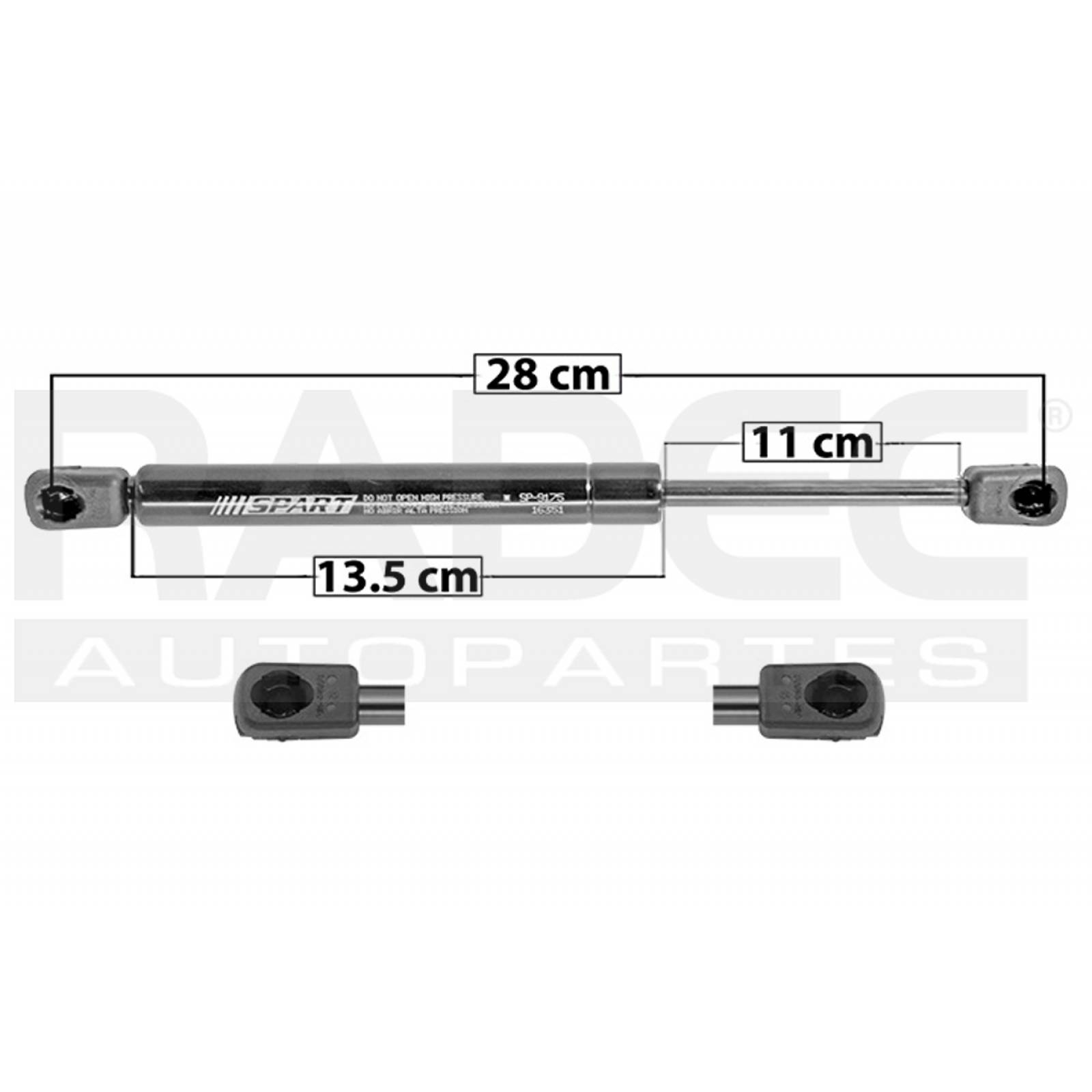 Amortiguador Cofre Jeep Commander 2006 - 2009 Der/izq