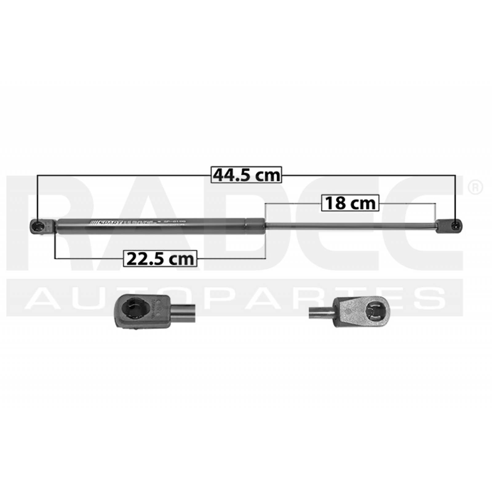 AMORTIGUADOR VIDRIO CAJUELA FORD ESCAPE 2008 - 2012 DER/IZQ