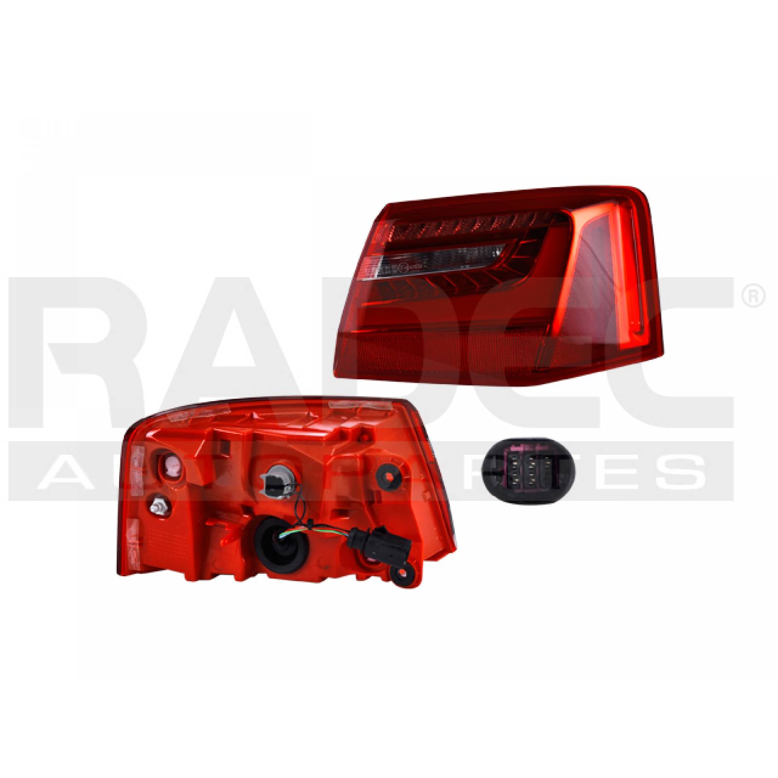 Calavera Audi A6 2012 2013 2014 Leds Der