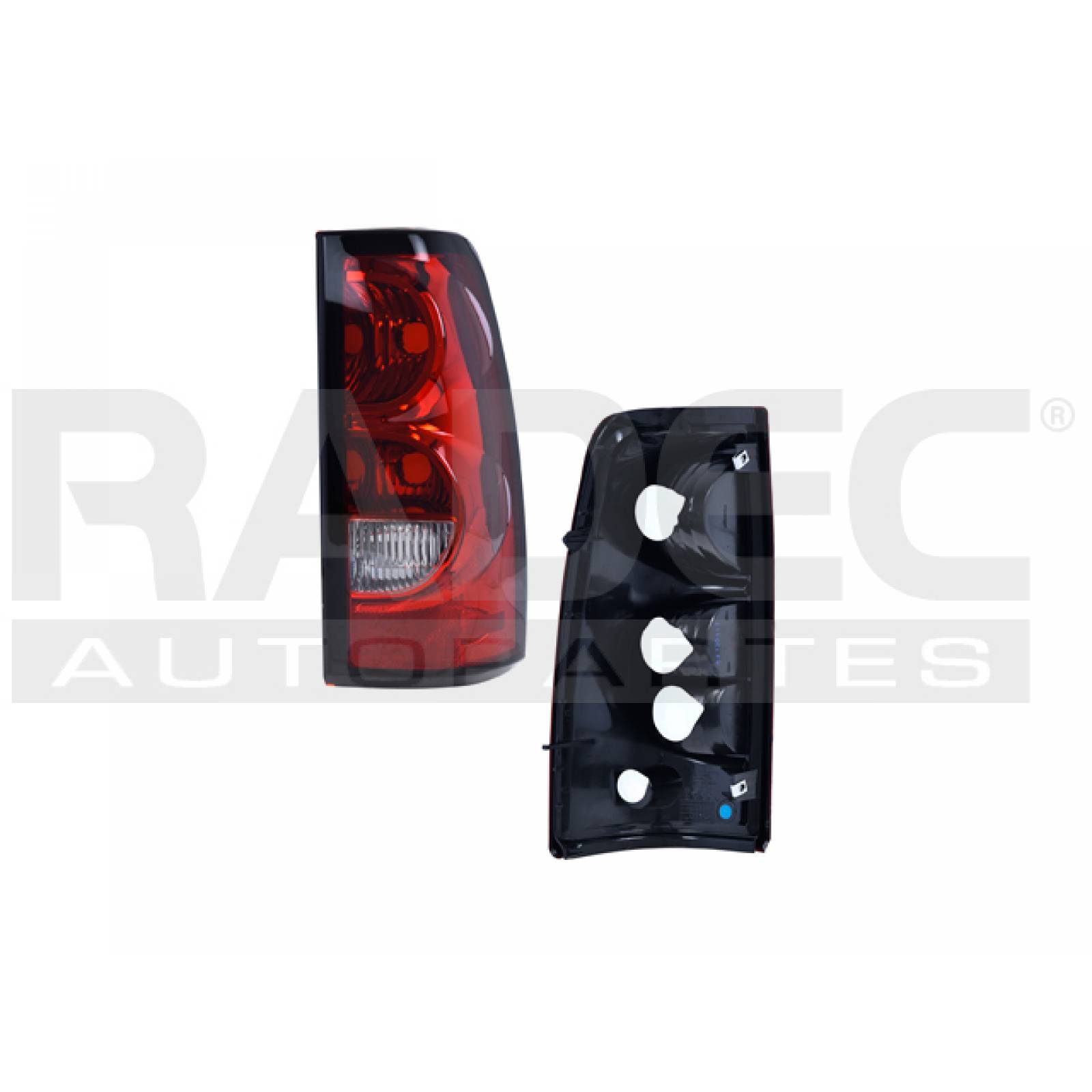 Calavera Silverado 2005 - 2006 Filo Negro Depo Der