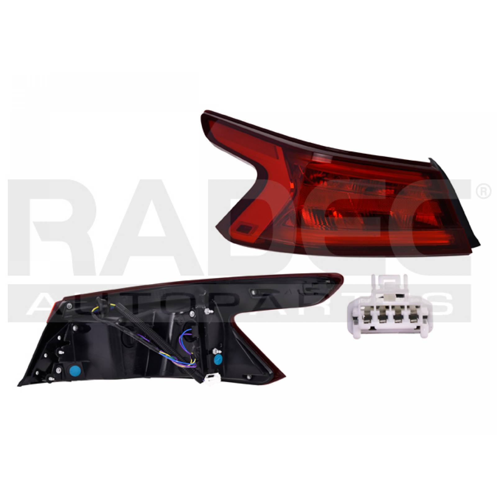 Calavera Ext Nisans Maxima 2016 - 2018 Con Leds Depo Izq