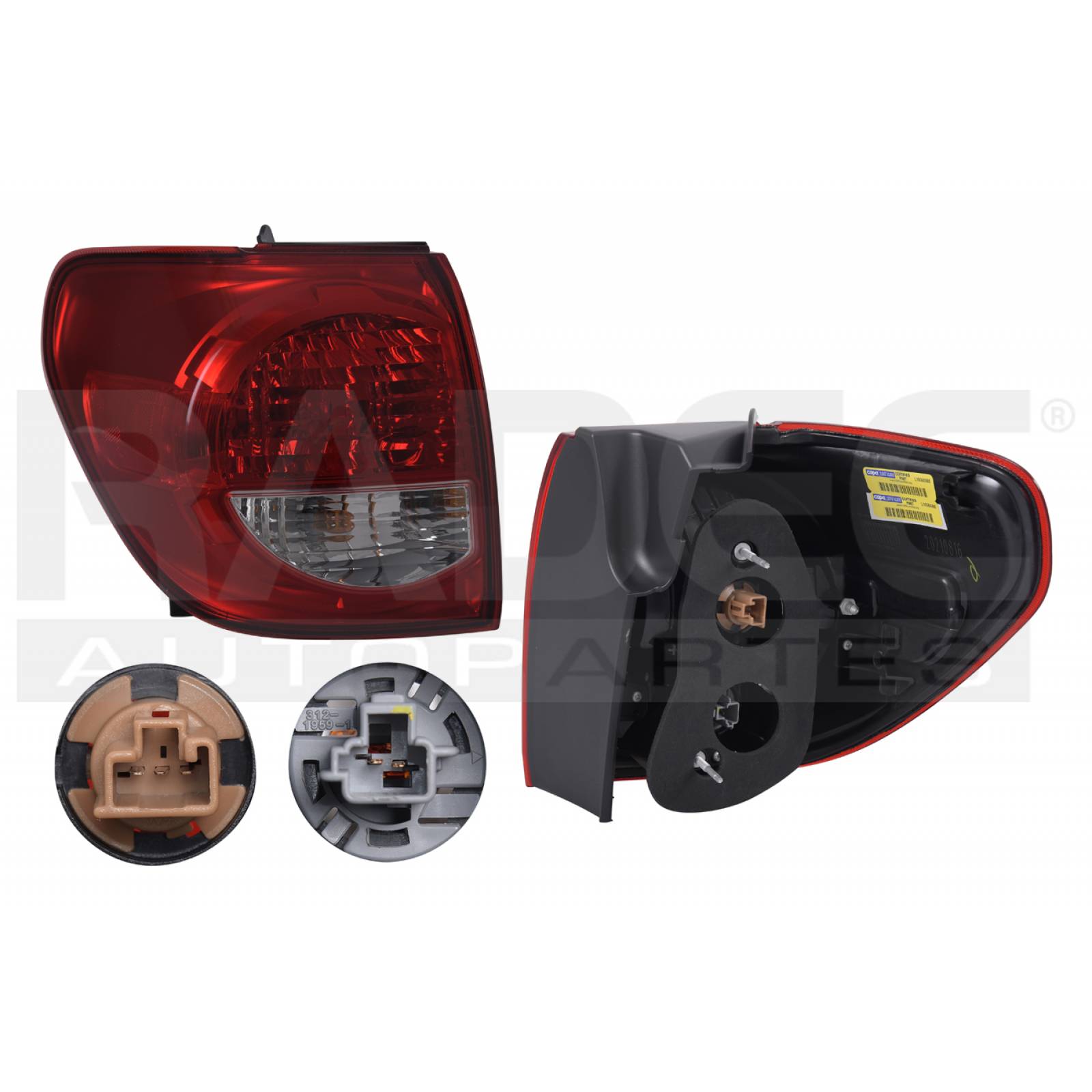 CALAVERA EXT TY SEQUOIA 2008 - 2017 DEPO IZQ ALTA CALIDAD