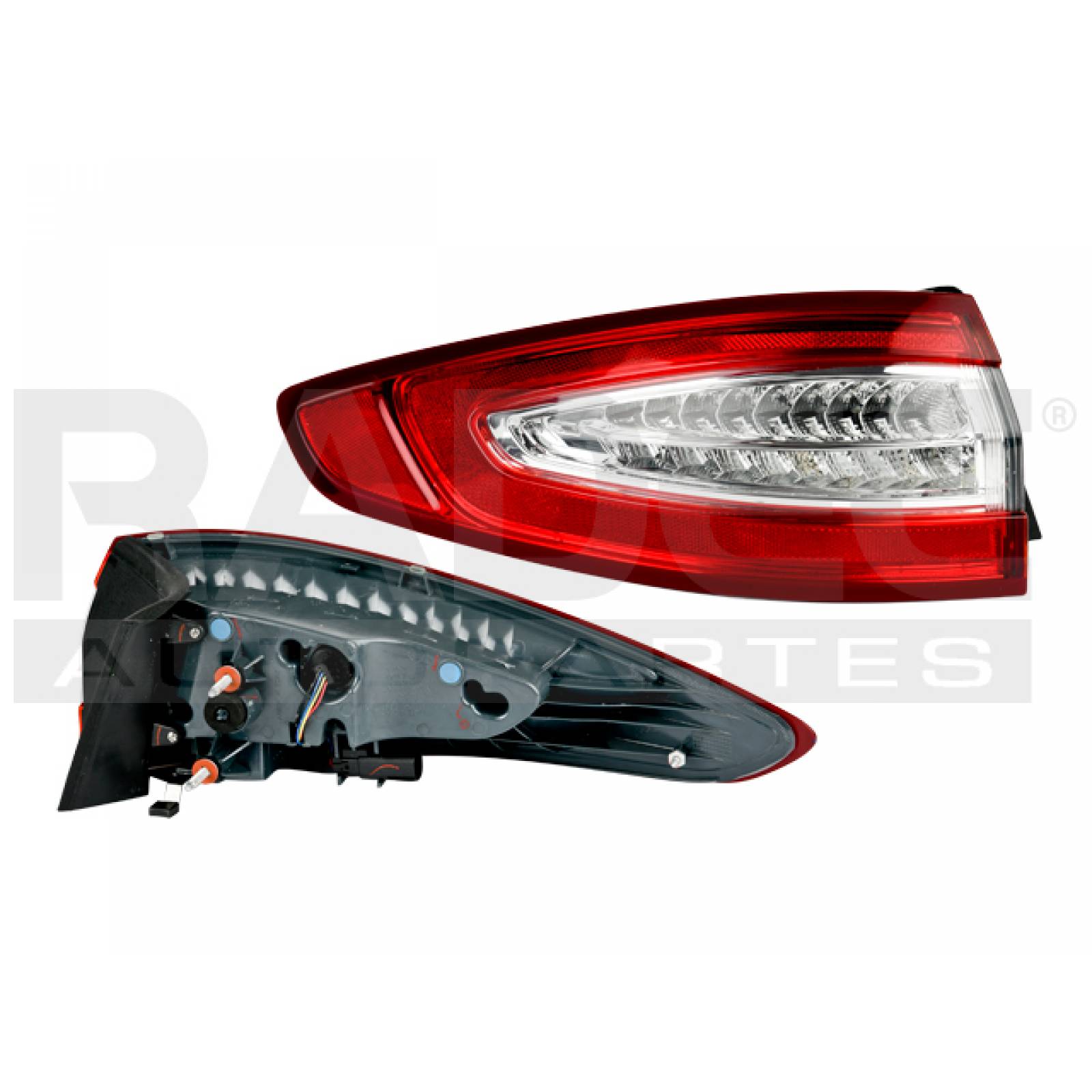 Calavera Exterior Ford Fusion 2013 - 2016 Depo Izq