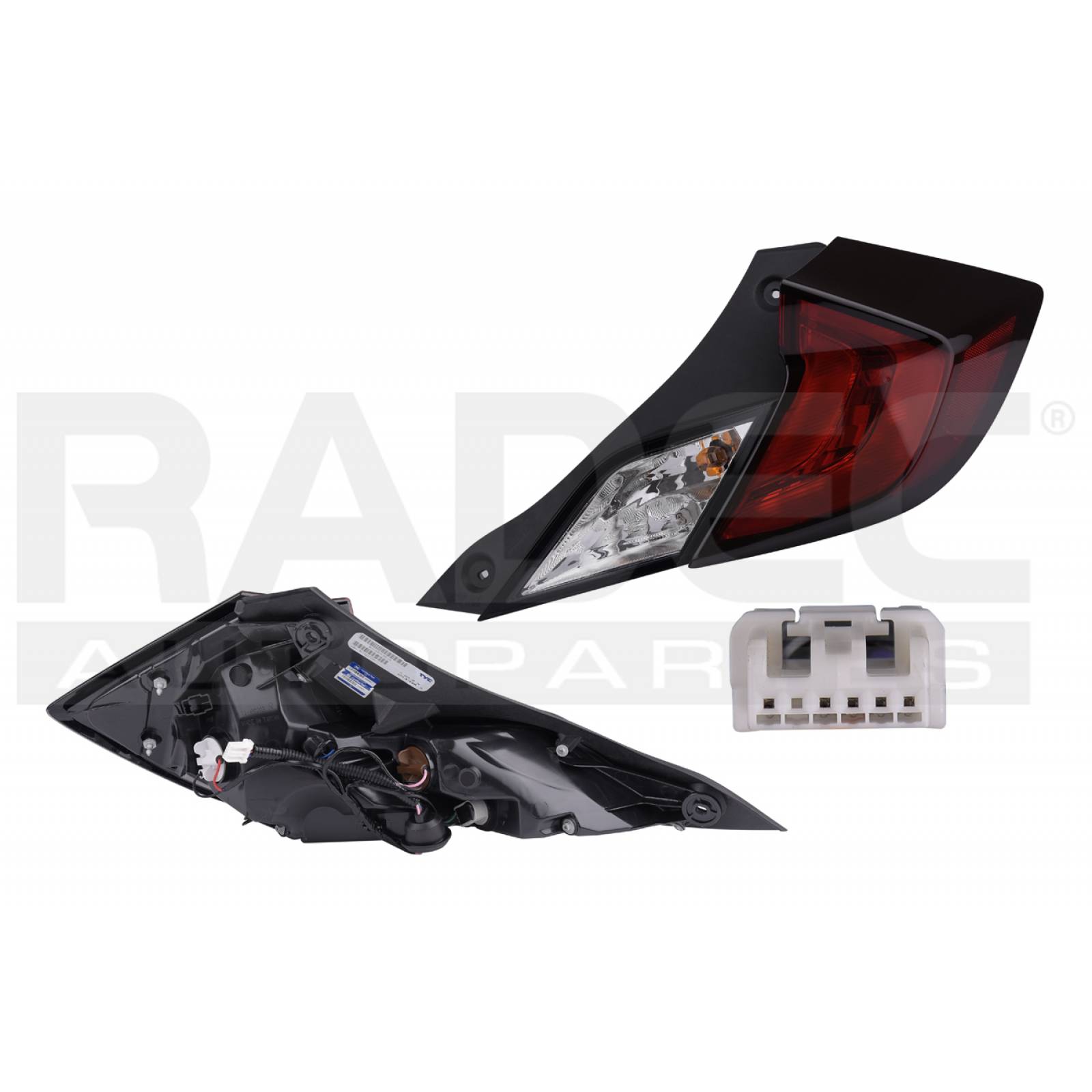 Calavera Exterior Honda Civic 2016 - 2017 2 Puertas Der