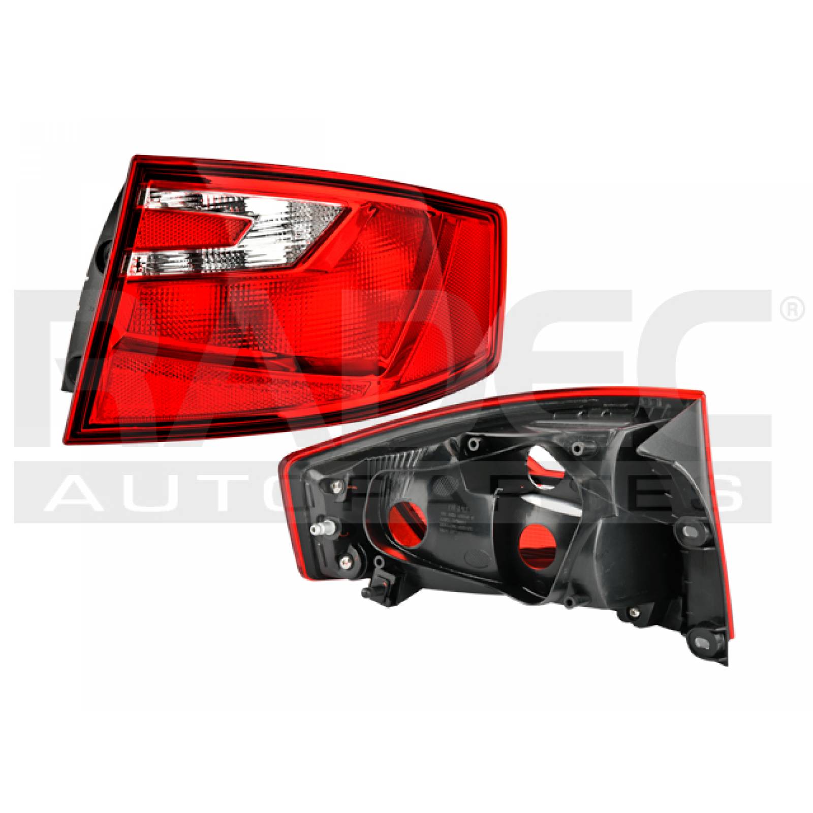Calavera Exterior Seat Toledo 2013 2014 2015 Depo Der