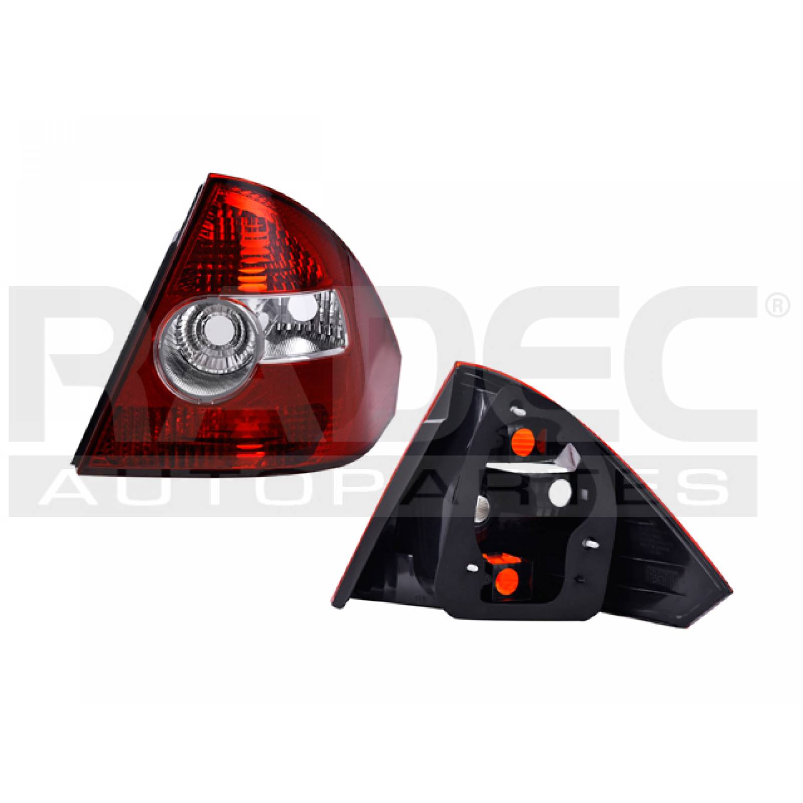 Calavera Ford Fiesta 2005 - 2010 Der 4 Puertas Blanco Xpo