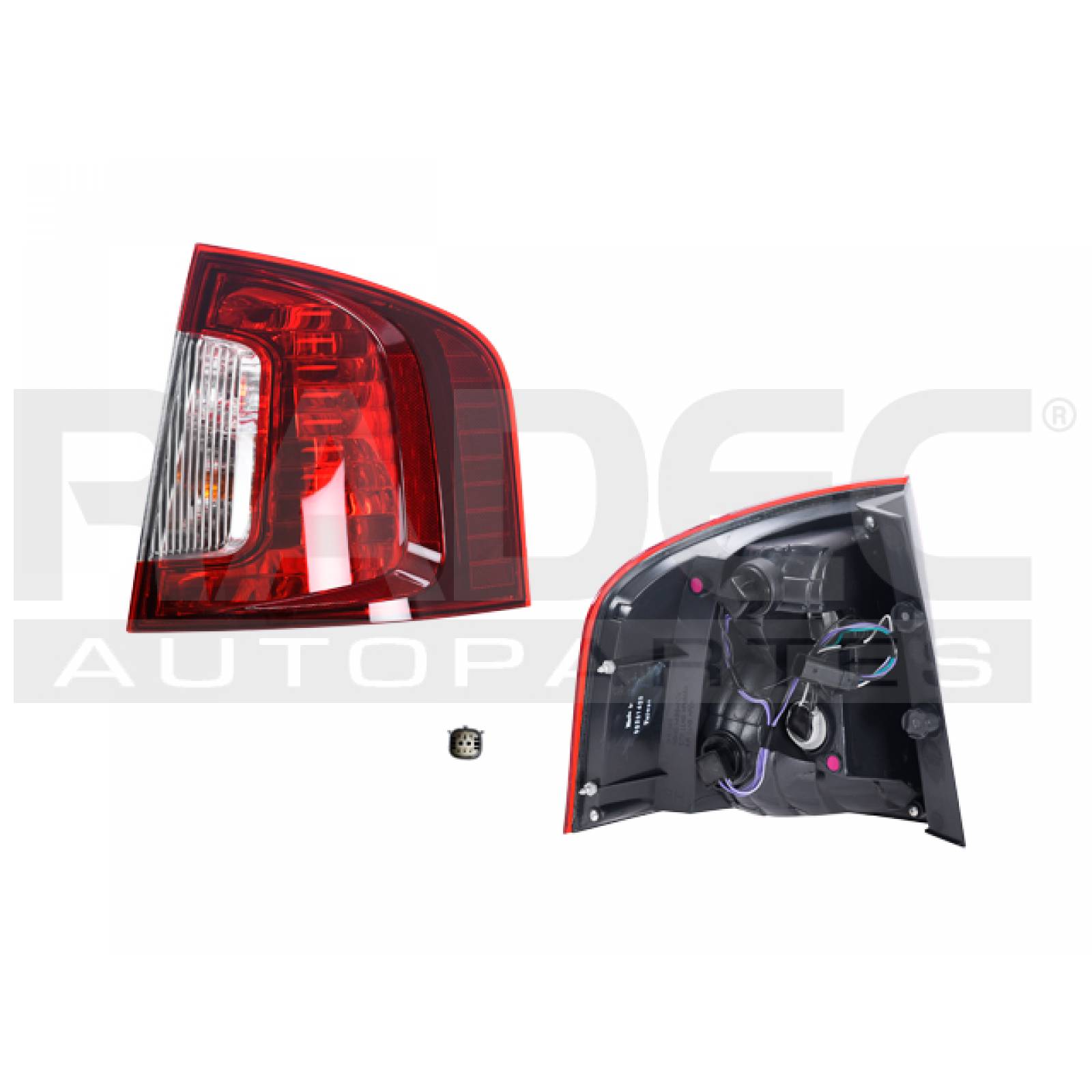 Calavera Ford Edge 2011 - 2014 Con Arnes Obscuro Tyc Der