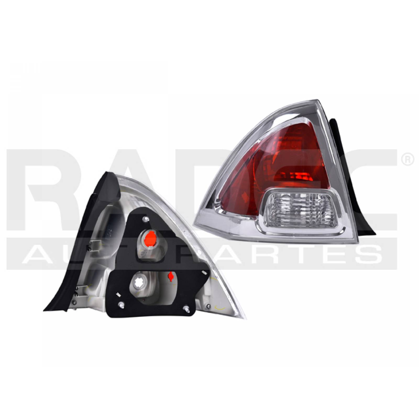 Calavera Fusion 2006 2007 2008 2009 Izq