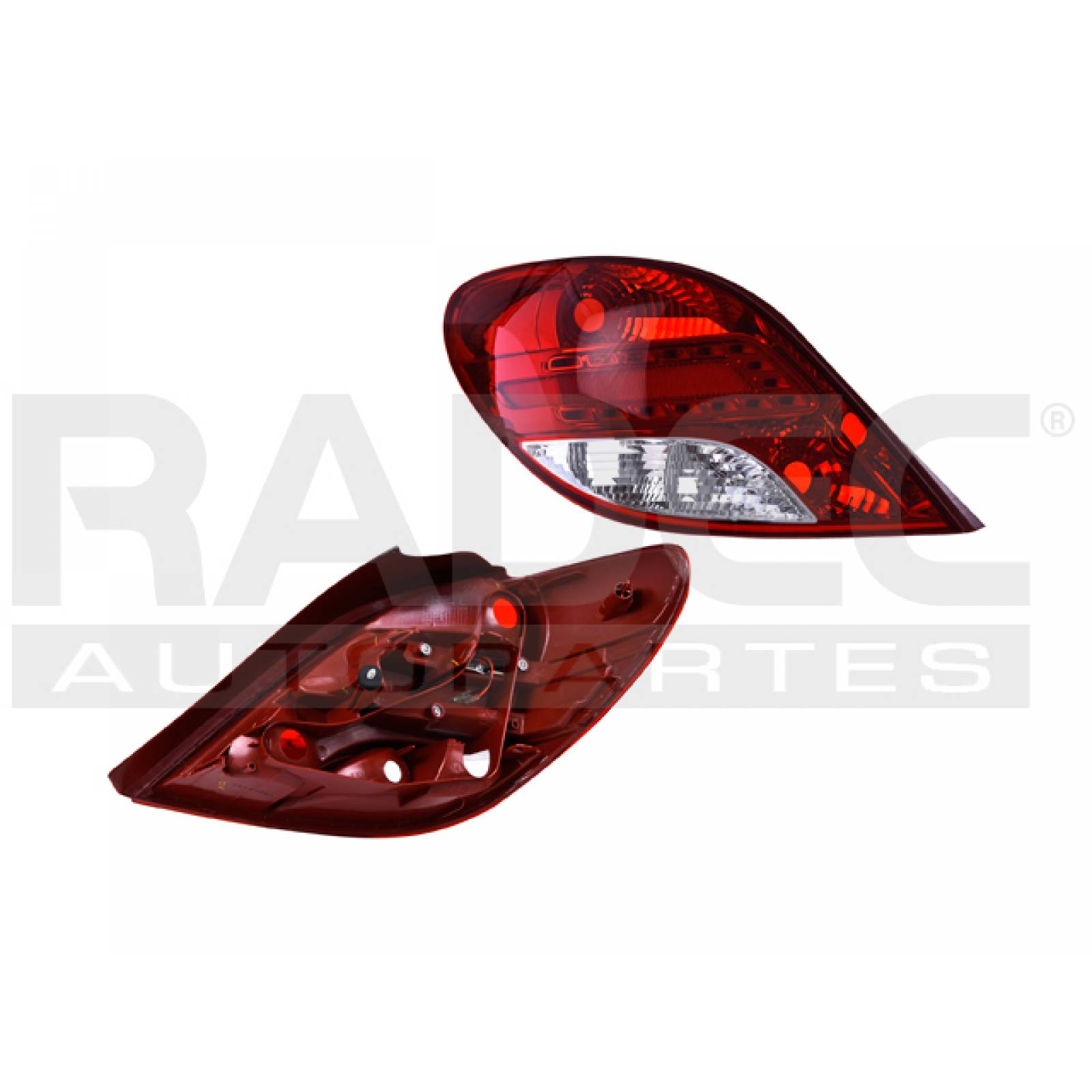 Calavera Peugeot 207 2012 - 2013 Depo Izquierda