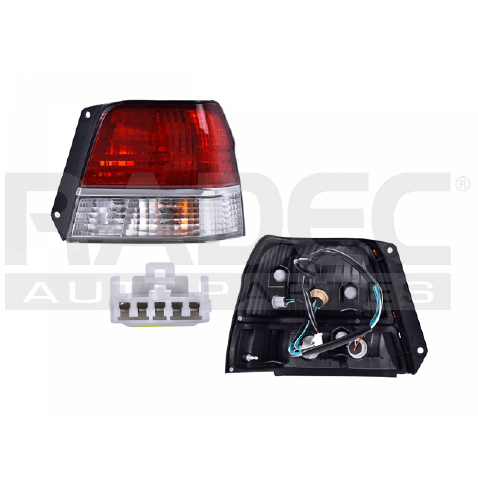 Calavera Toyota Tercel 1998 - 1999 Der Rojo/blanco Xpo